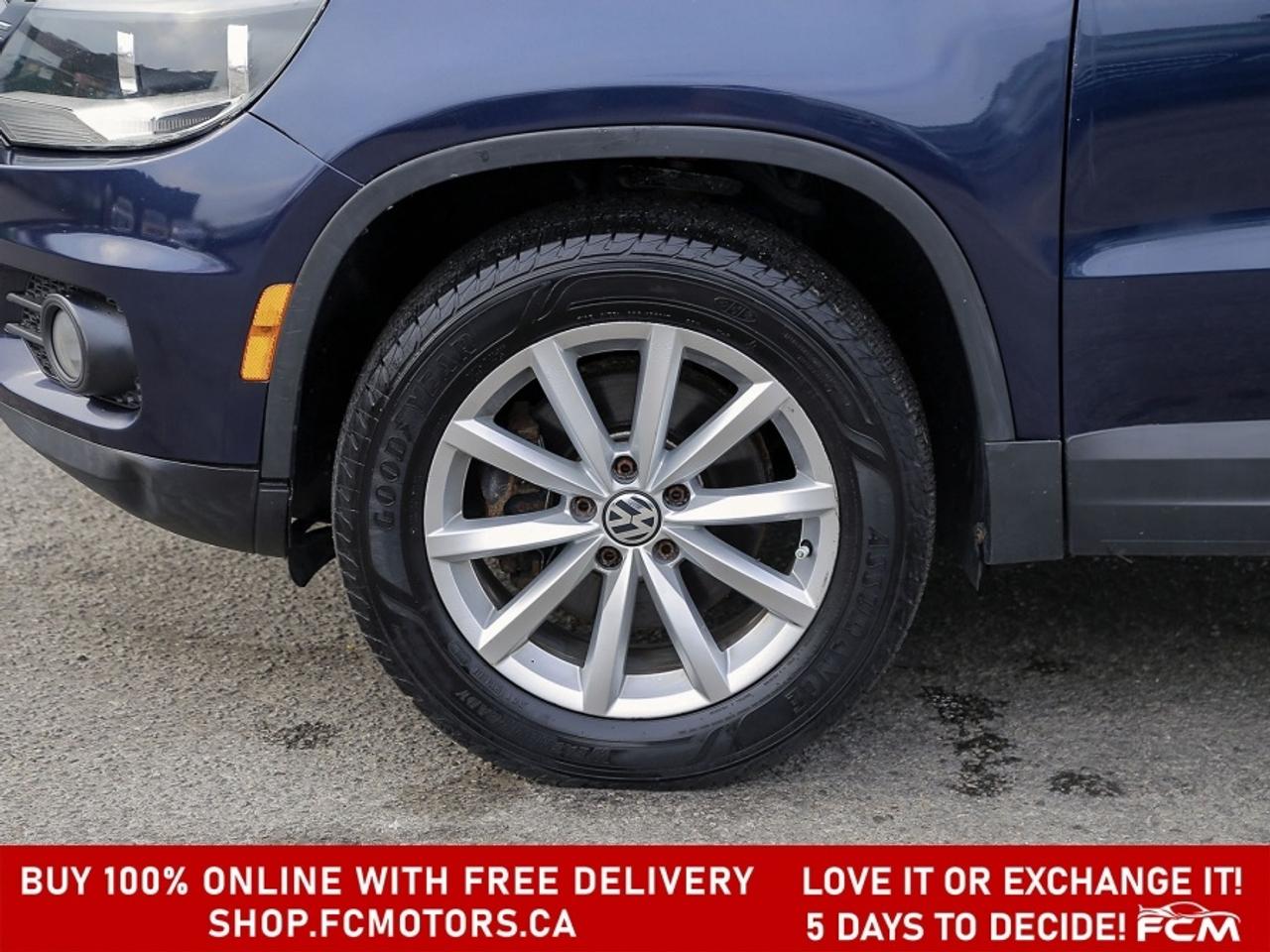 2017 Volkswagen Tiguan WOLFSBURG ~AUTOMATIC, FULLY CERTIFIED WITH WARRANT Photo
