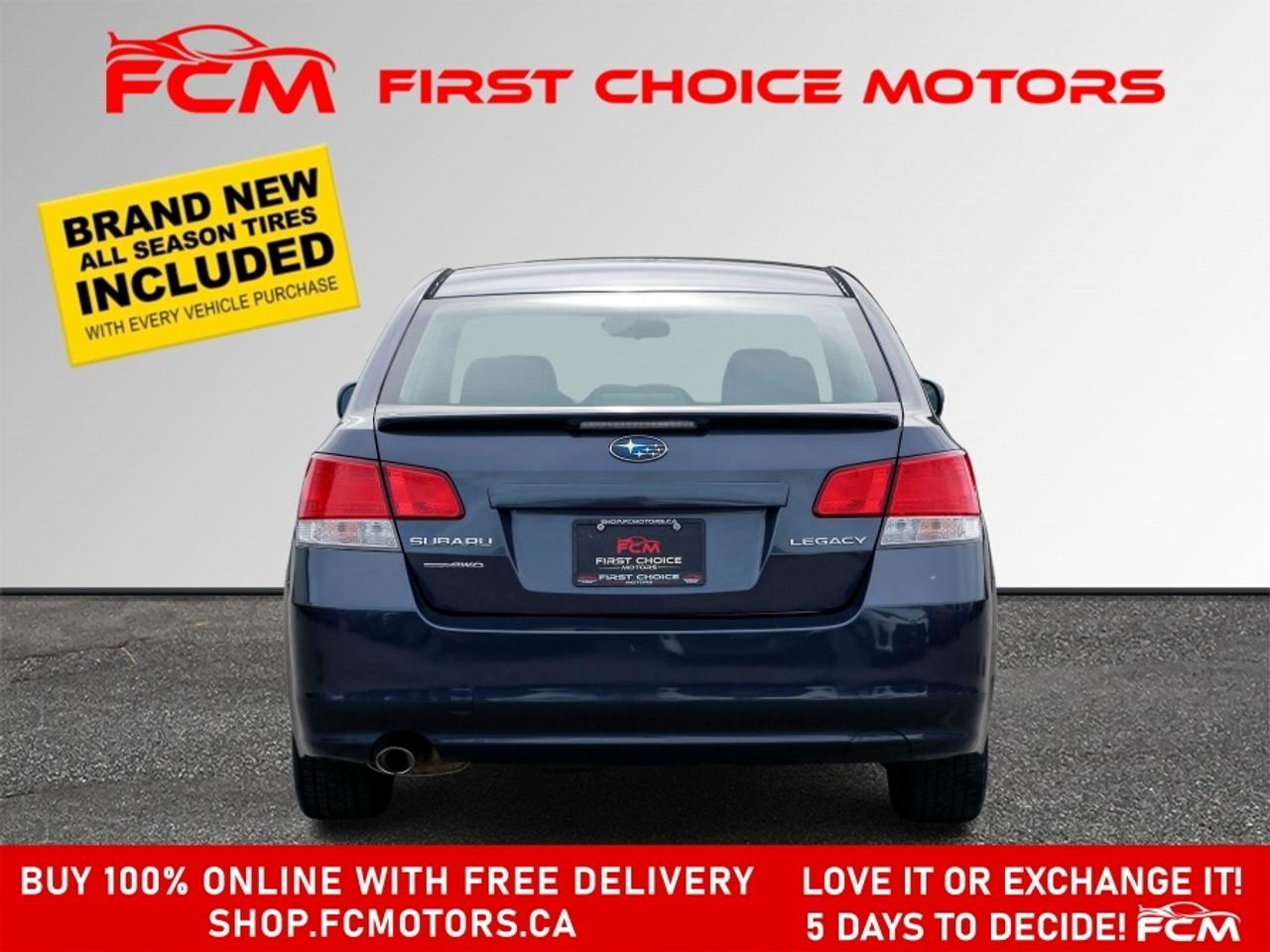 2012 Subaru Legacy PREMIUM ~AUTOMATIC, FULLY CERTIFIED WITH WARRANTY! Photo
