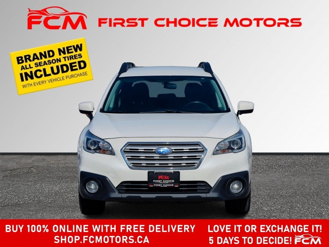 2017 Subaru Outback 2.5I ~AUTOMATIC, FULLY CERTIFIED WITH WARRANTY!!!! Photo