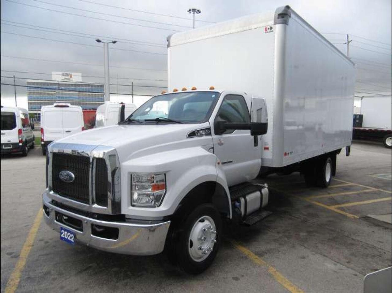 2022 Ford F-650 DIESEL 20FT HIGH & WIDE BOX LARGE POWER LIFTGATE Photo