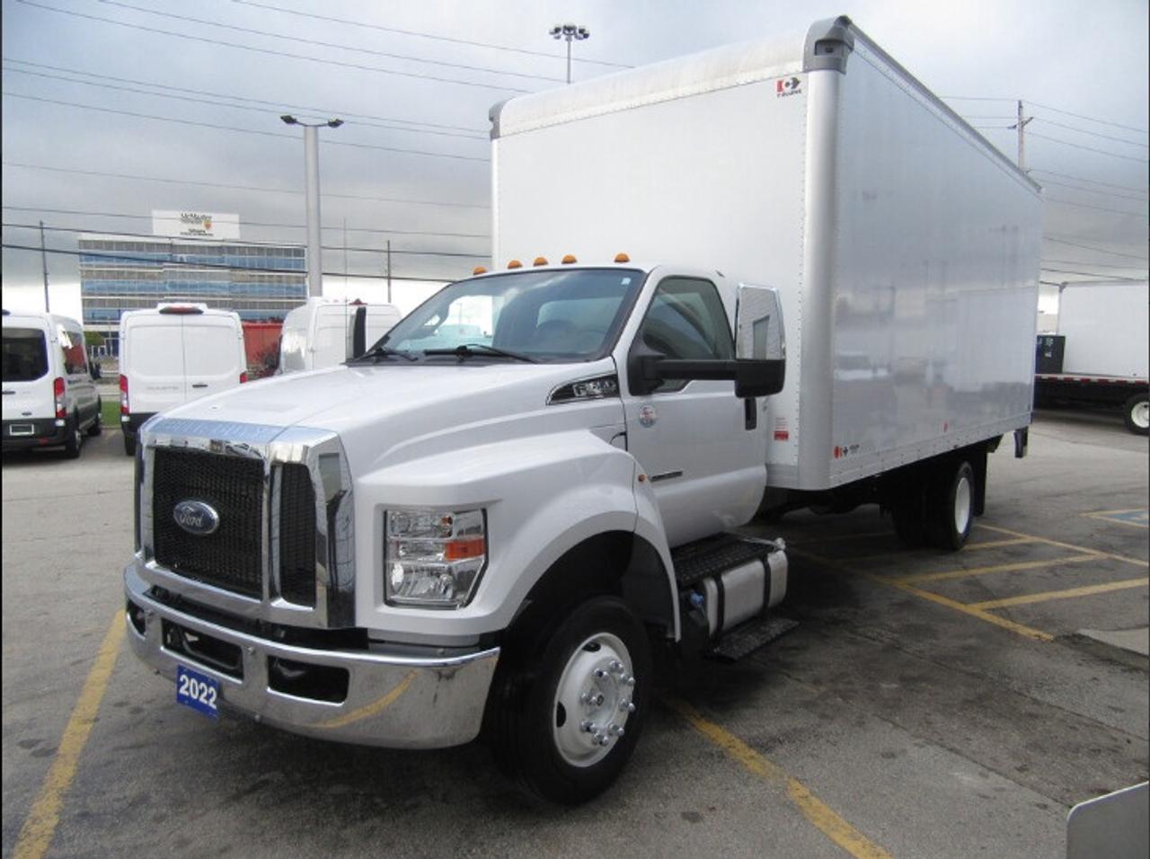 2022 Ford F-650 DIESEL 20FT HIGH & WIDE BOX LARGE POWER LIFTGATE Photo