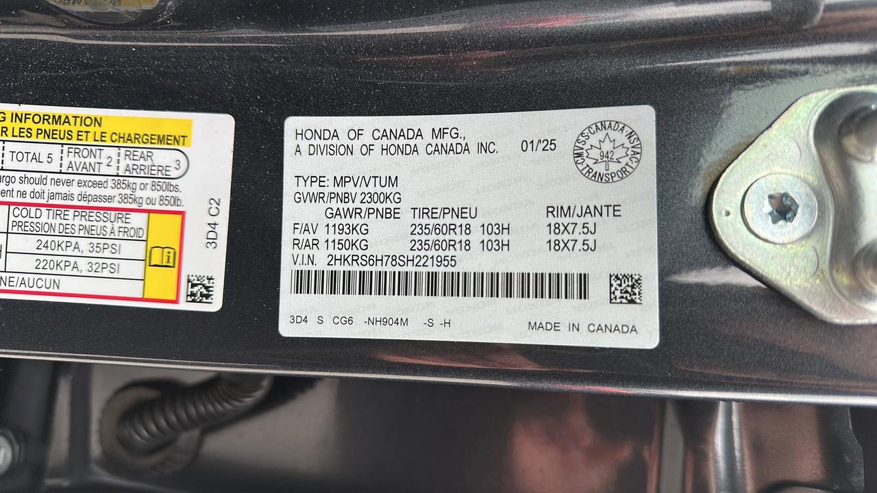 2025 Honda CR-V Hybrid EX-L AWD Photo