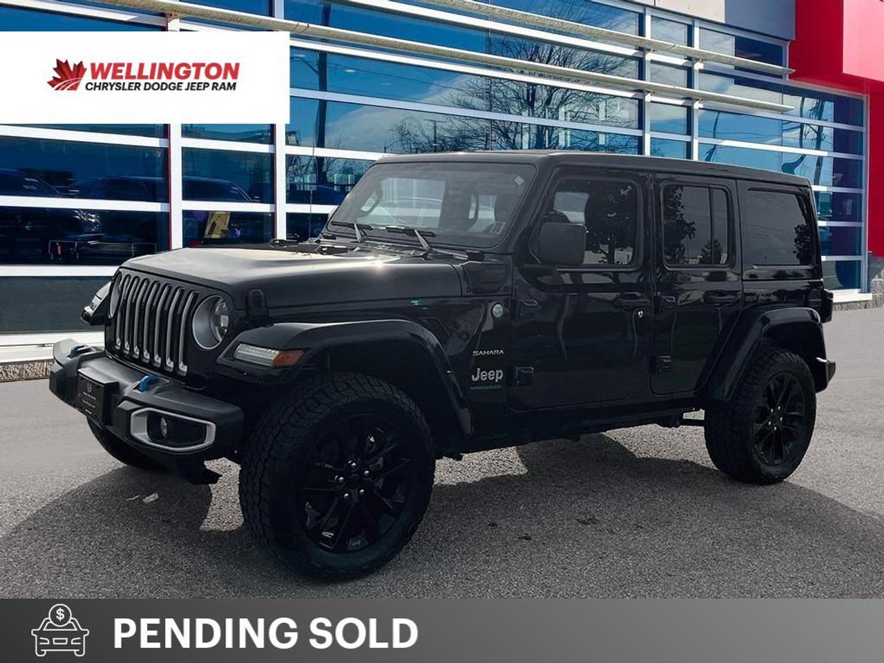 2023 Jeep Wrangler 4xe Sahara | Remote Start | Heated Seats | Heated Steering Wheel | Sky One-Touch Power Top | CarPlay | Photo