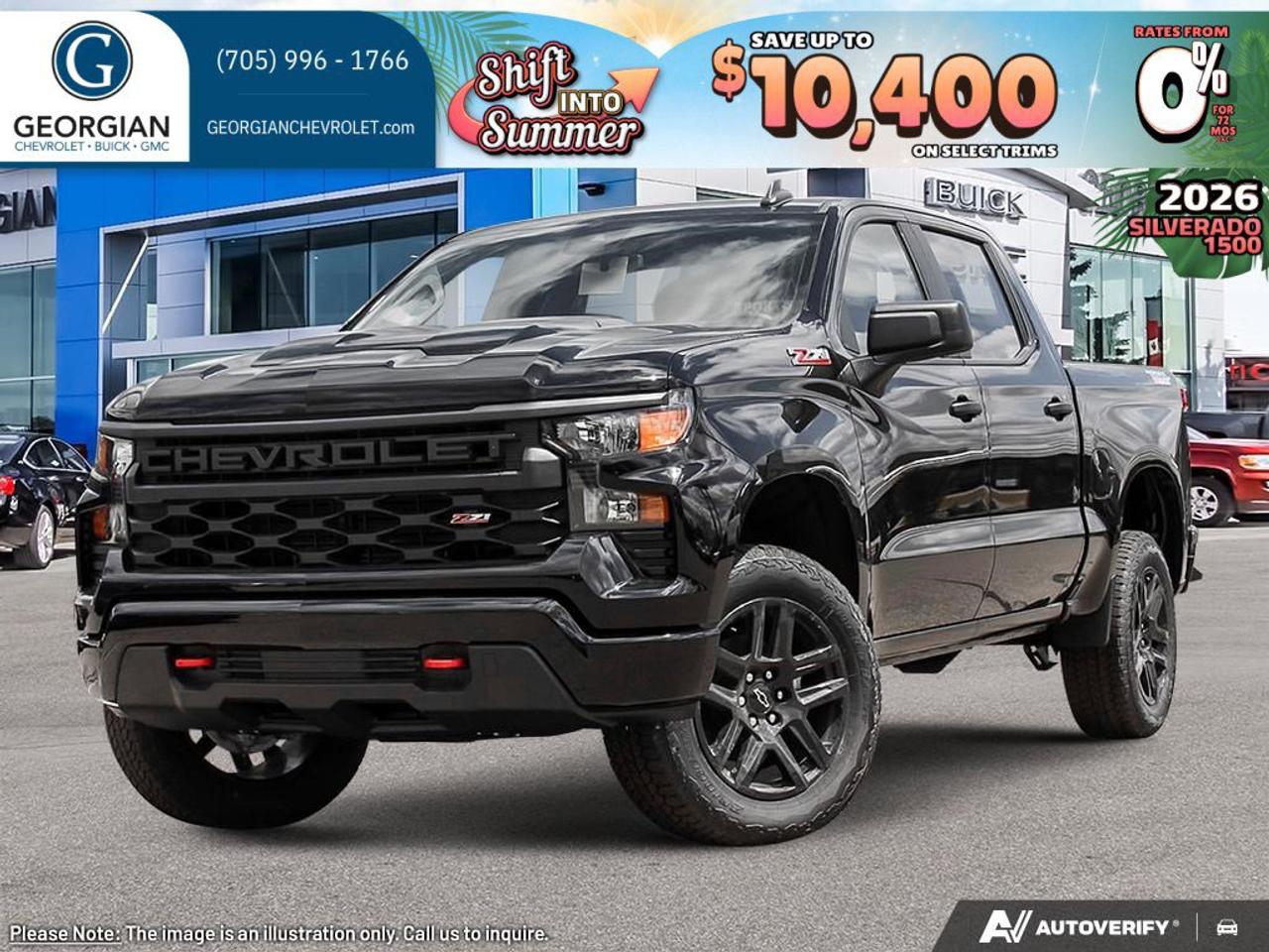 2026 Chevrolet Silverado 1500 Custom Trail Boss Photo0