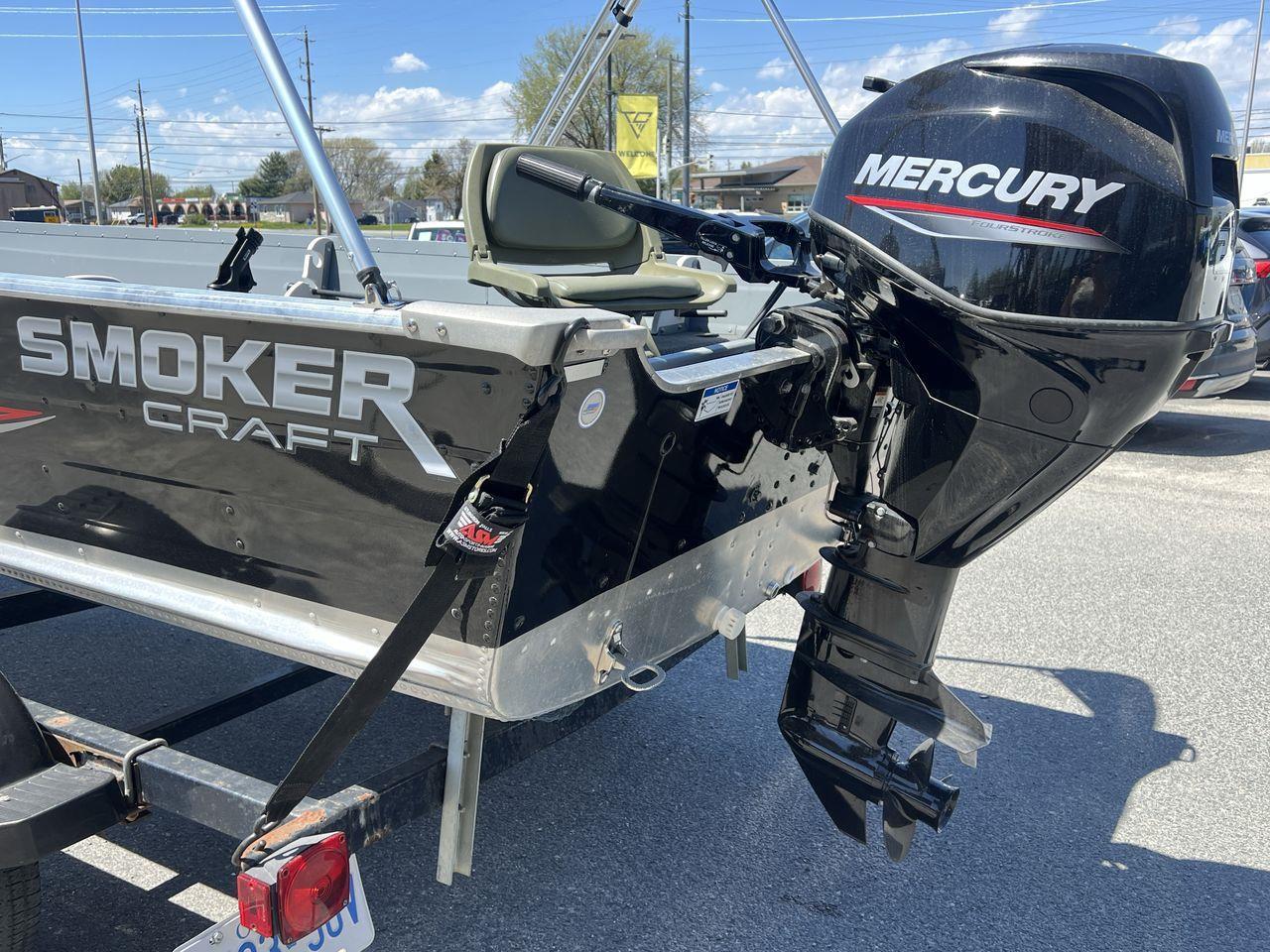2021 SmokerCraft BOAT 16 FT SMOKERCRAFT BOAT , 4-STROKE MERCURY ENGINE (25 HP), GARMIN FISH FINDER Photo