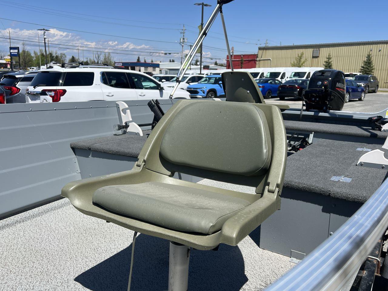 2021 SmokerCraft BOAT 16 FT SMOKERCRAFT BOAT , 4-STROKE MERCURY ENGINE (25 HP), GARMIN FISH FINDER Photo