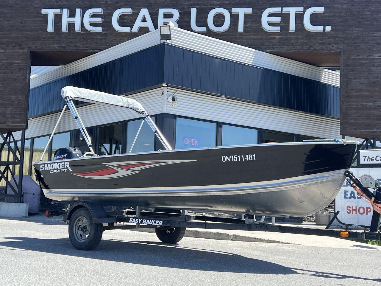 2021 SmokerCraft BOAT 16 FT SMOKERCRAFT BOAT , 4-STROKE MERCURY ENGINE (25 HP), GARMIN FISH FINDER Photo0