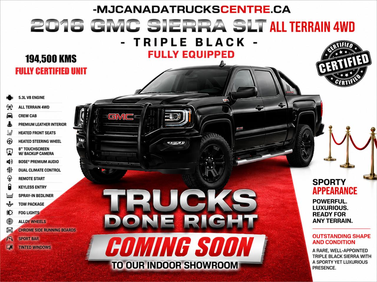 2016 GMC Sierra 1500 4WD Crew Cab SLT ALL TERRAIN Photo