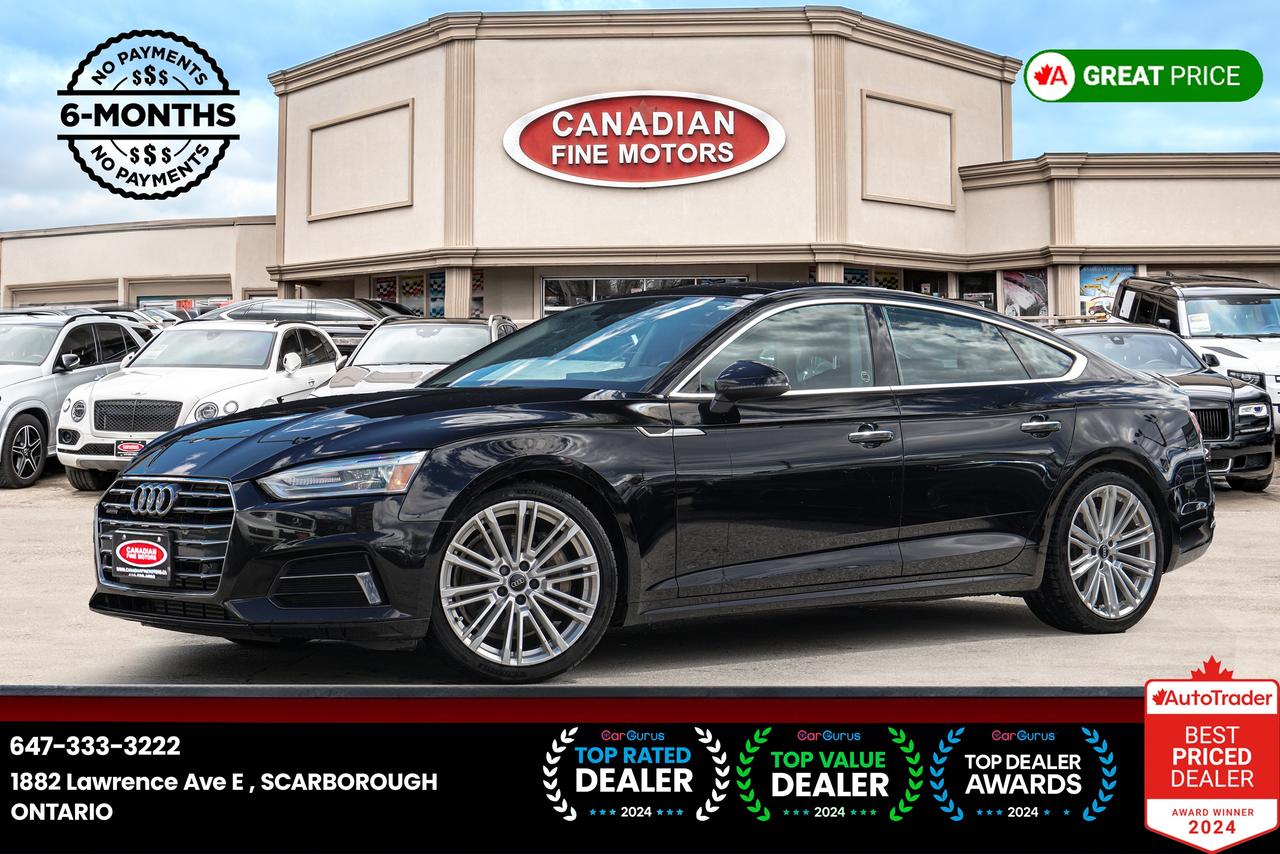 2019 Audi A5 Komfort QUATTRO | CLEAN CARFAX | SUNROOF | HEATED Photo0