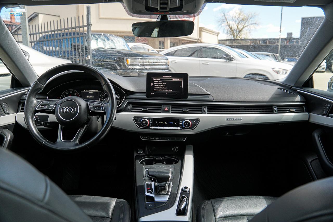 2019 Audi A5 Komfort QUATTRO | CLEAN CARFAX | SUNROOF | HEATED Photo