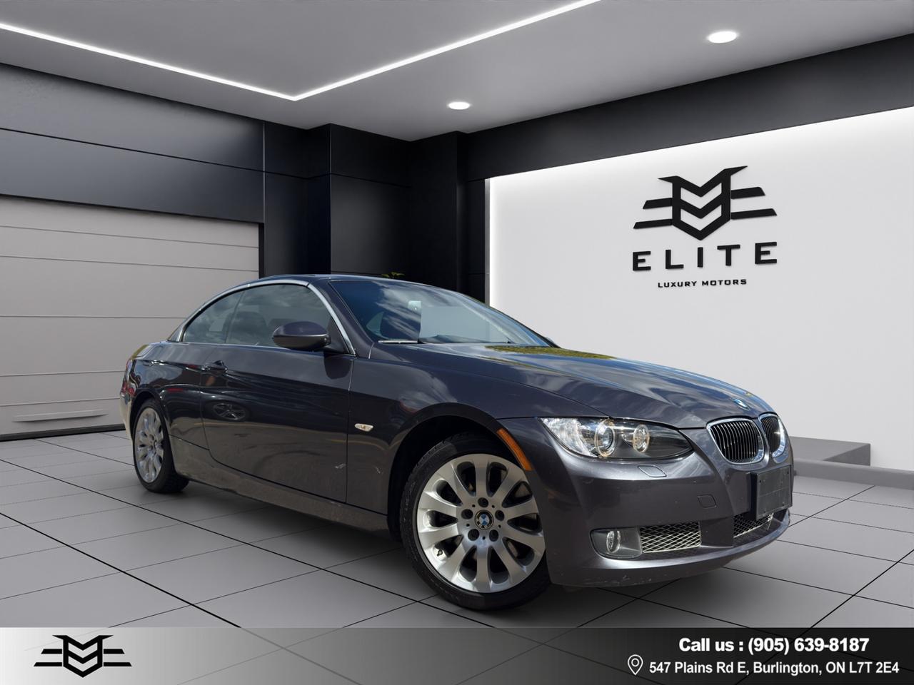 2008 BMW 3 Series 335I - CONVERTIBLE - ONE OWNER CAR - LOW KMS !!!! Photo