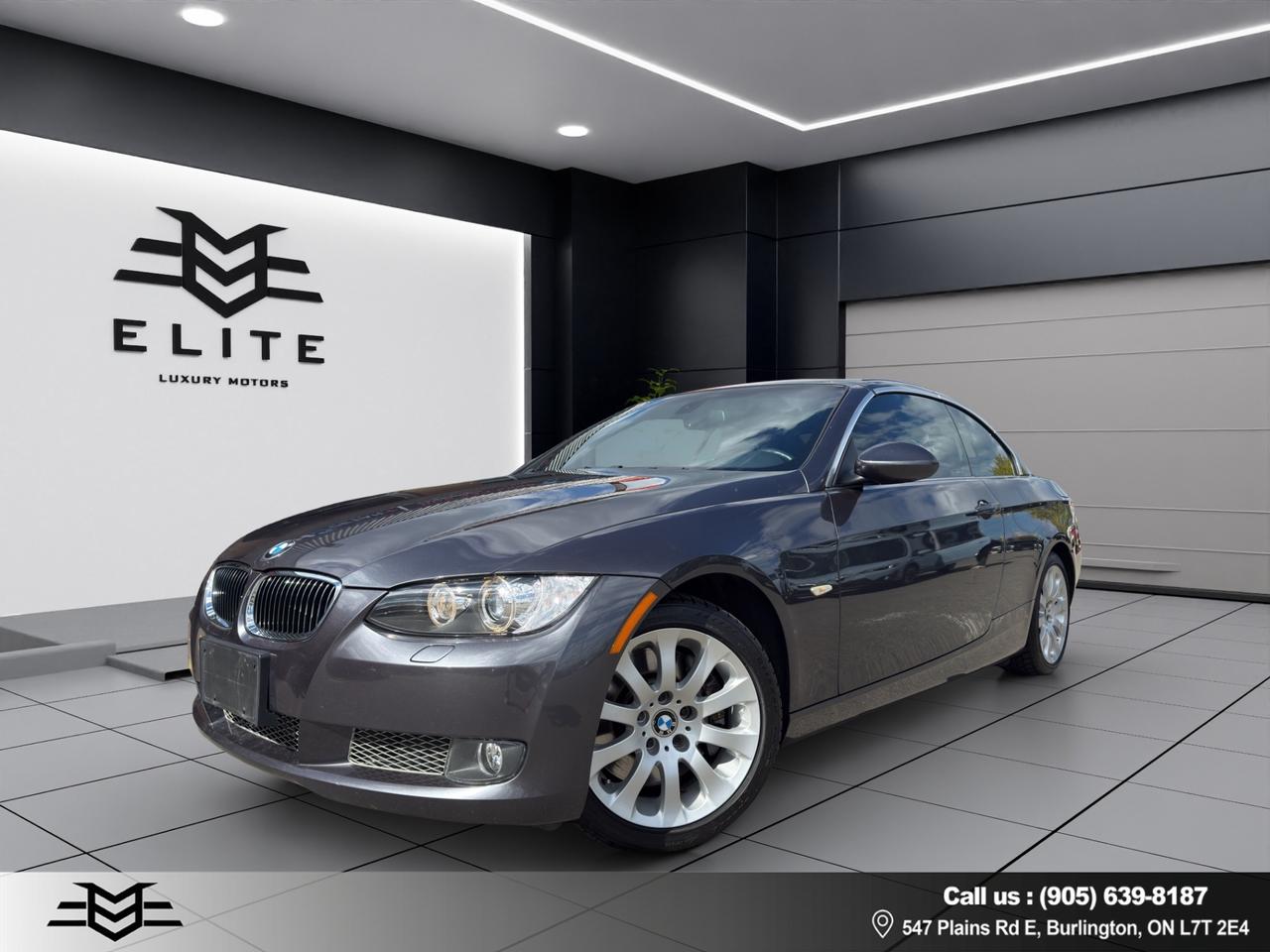 2008 BMW 3 Series 335I - CONVERTIBLE - ONE OWNER CAR - LOW KMS !!!! Photo