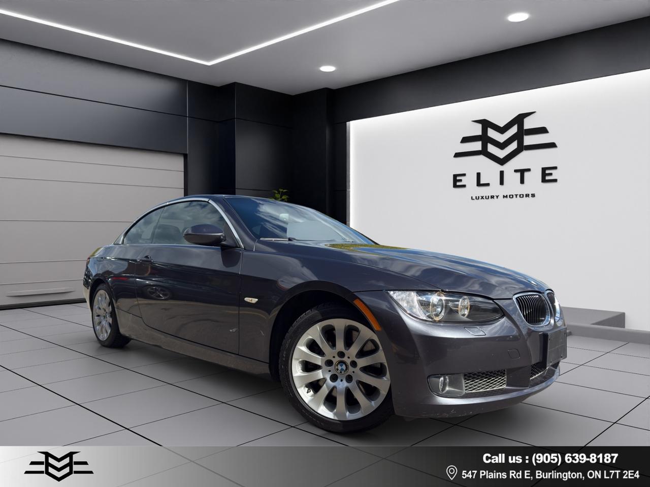 2008 BMW 3 Series 335I - CONVERTIBLE - ONE OWNER CAR - LOW KMS !!!! Photo