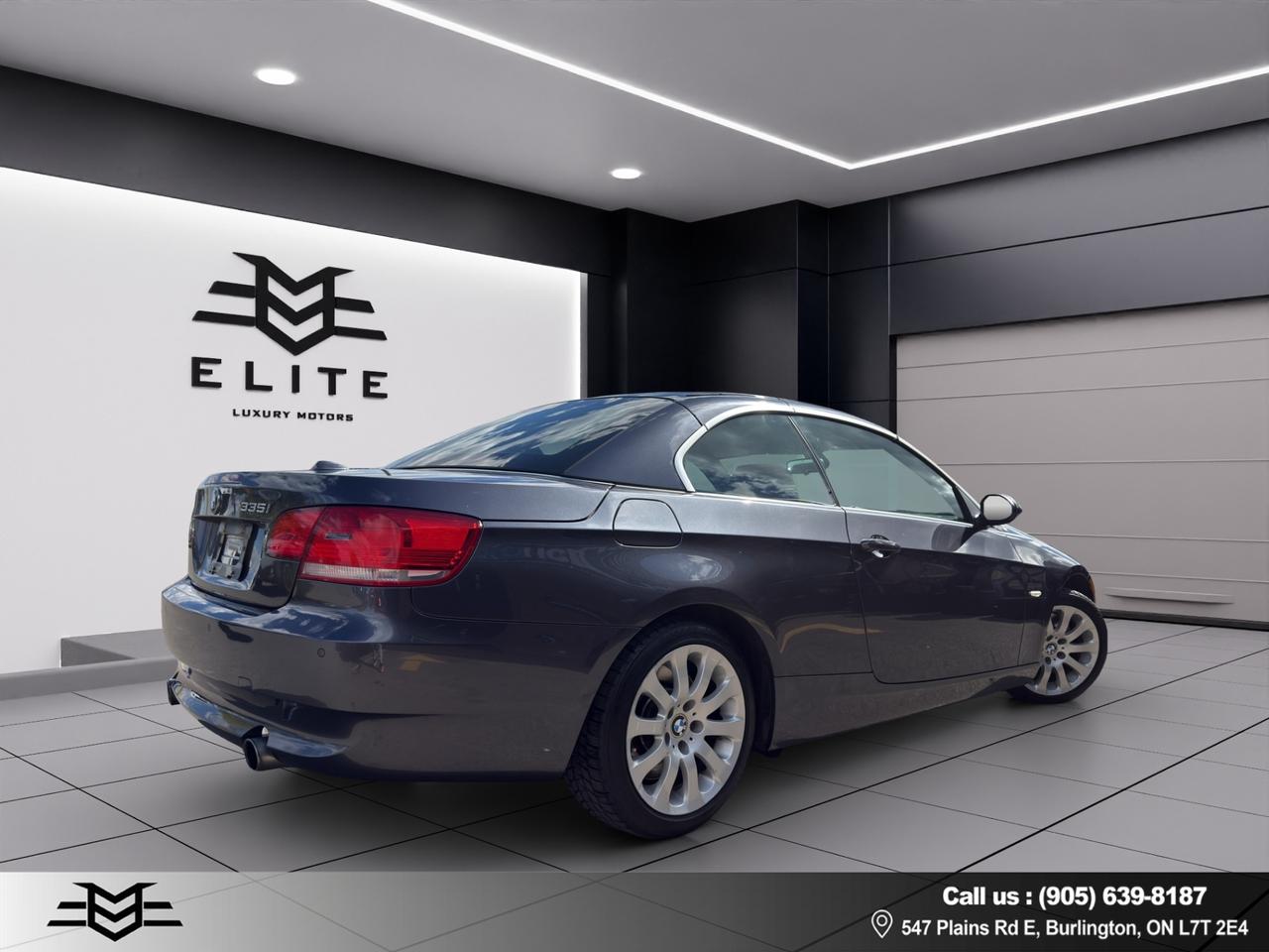 2008 BMW 3 Series 335I - CONVERTIBLE - ONE OWNER CAR - LOW KMS !!!! Photo