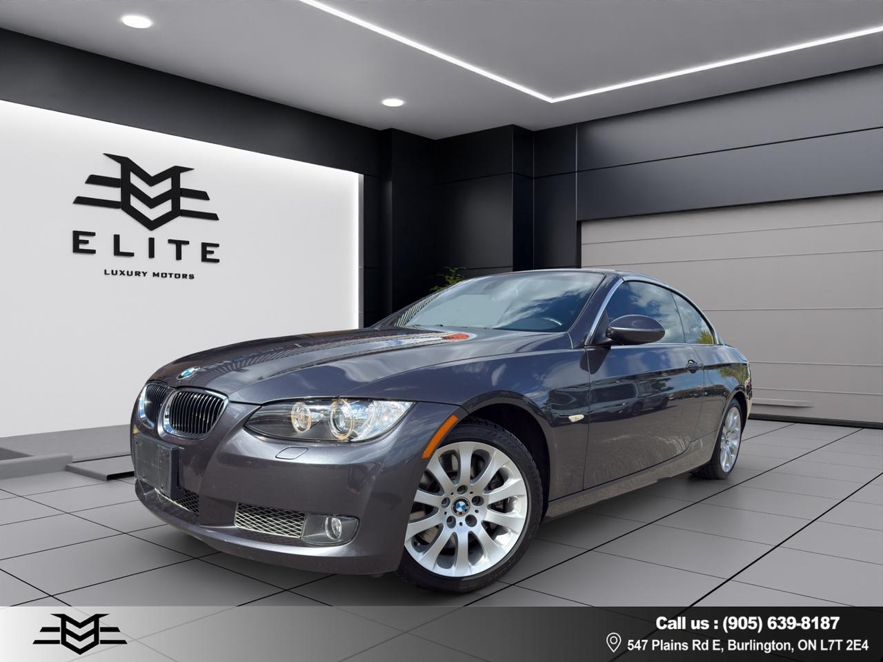 2008 BMW 3 Series 335I - CONVERTIBLE - ONE OWNER CAR - LOW KMS !!!! Photo