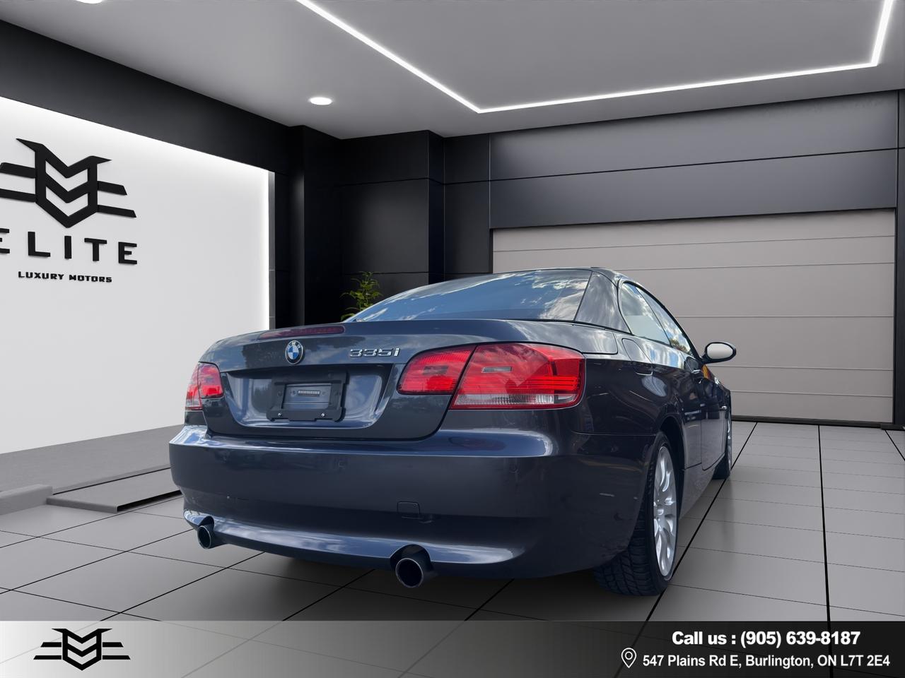 2008 BMW 3 Series 335I - CONVERTIBLE - ONE OWNER CAR - LOW KMS !!!! Photo