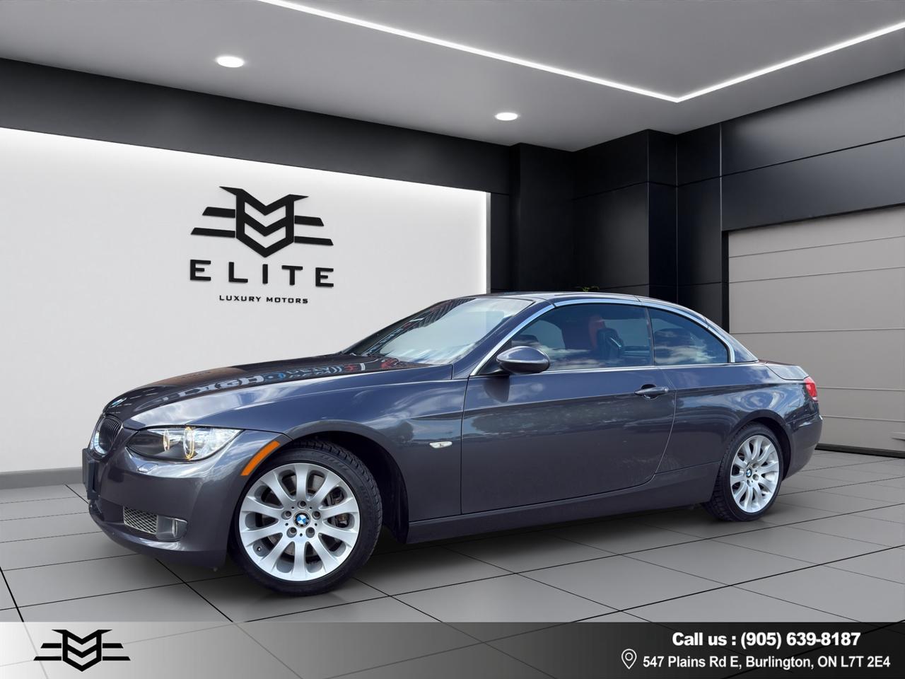 2008 BMW 3 Series 335I - CONVERTIBLE - ONE OWNER CAR - LOW KMS !!!! Photo