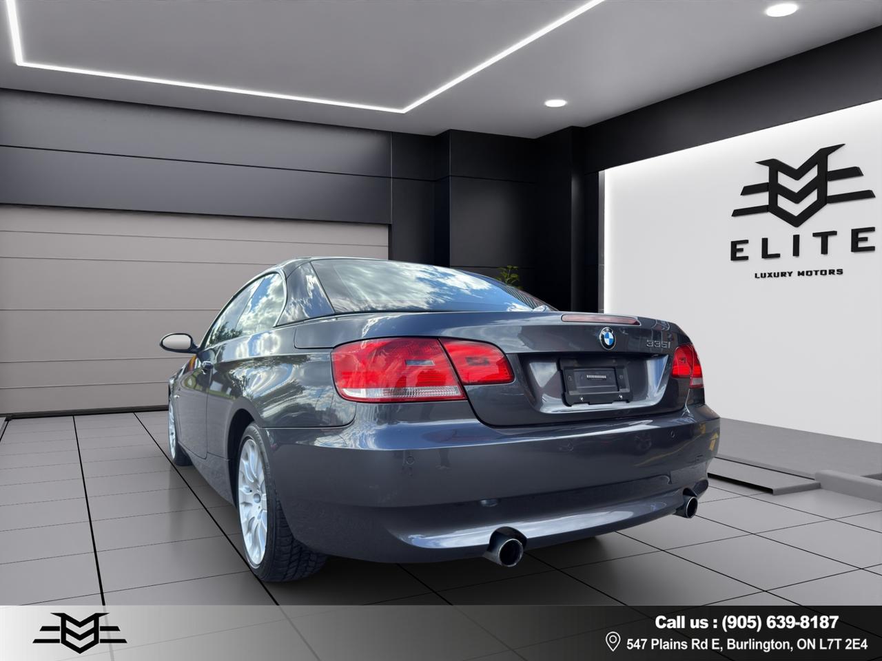 2008 BMW 3 Series 335I - CONVERTIBLE - ONE OWNER CAR - LOW KMS !!!! Photo