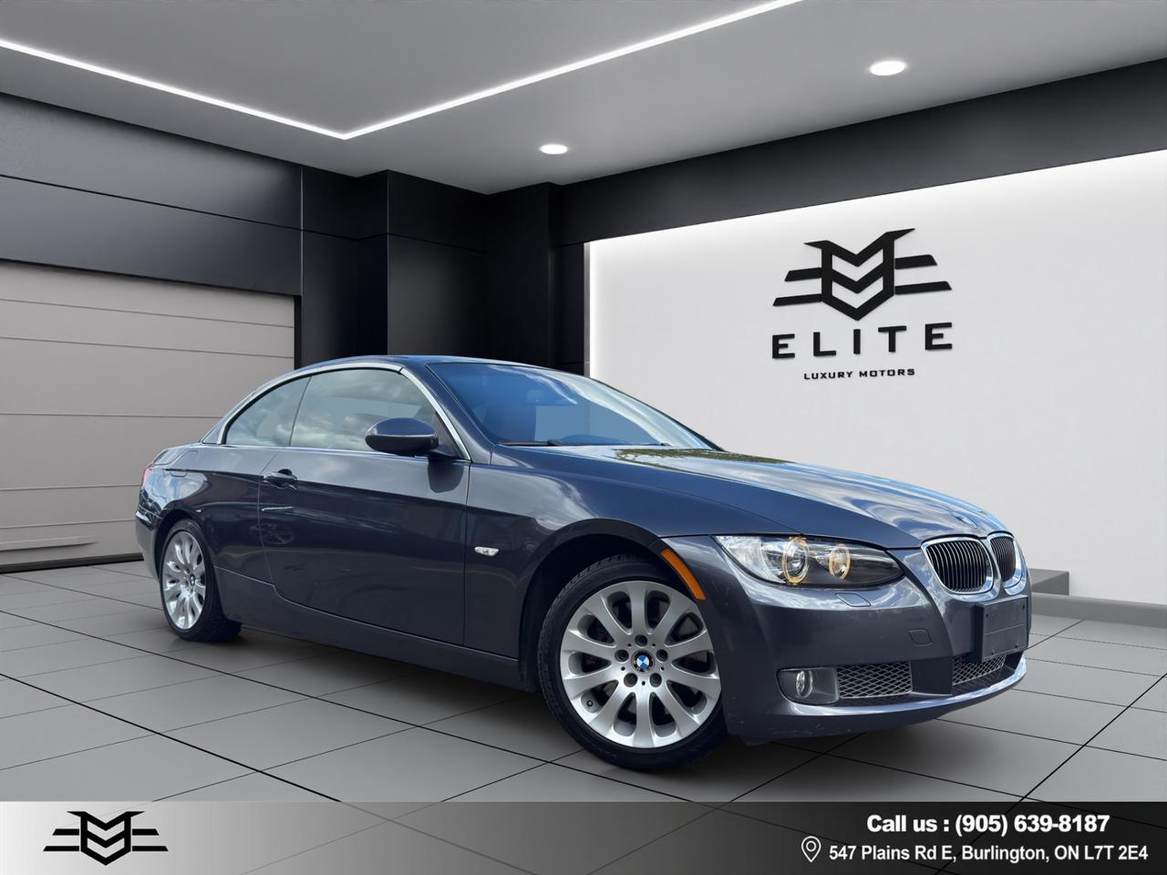 2008 BMW 3 Series 335I - CONVERTIBLE - ONE OWNER CAR - LOW KMS !!!! Photo