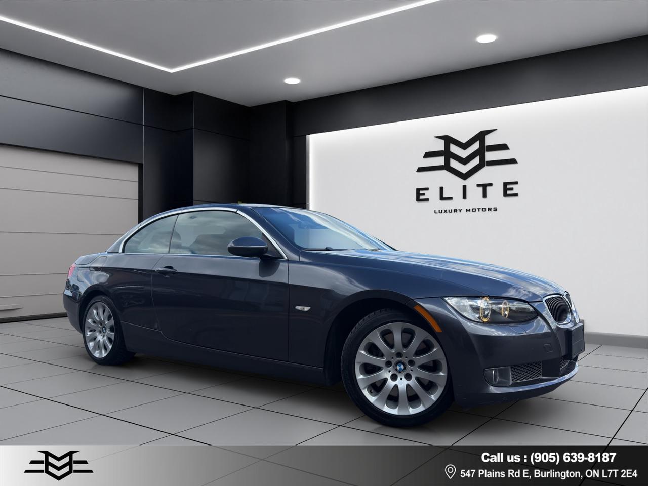 2008 BMW 3 Series 335I - CONVERTIBLE - ONE OWNER CAR - LOW KMS !!!! Photo