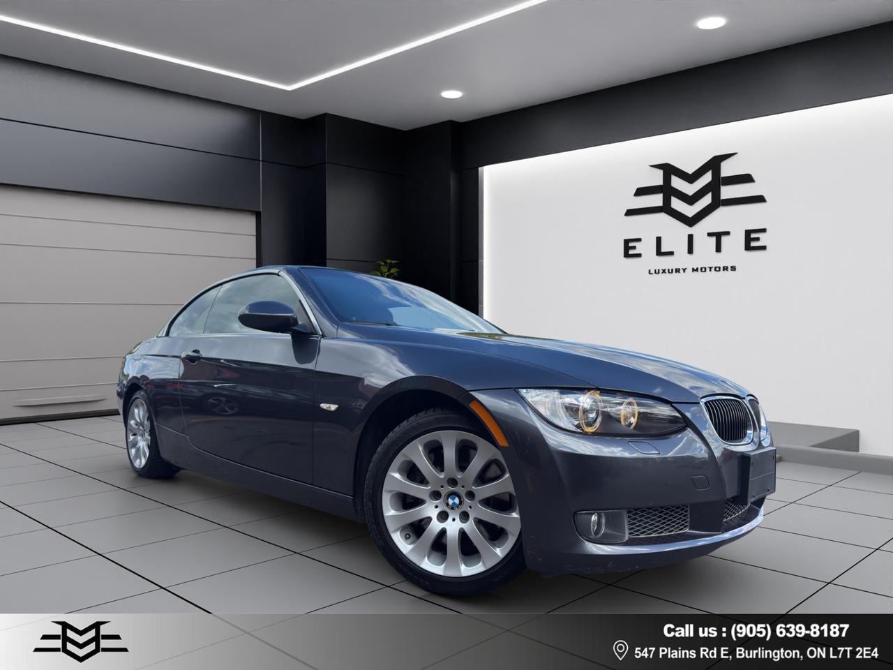 2008 BMW 3 Series 335I - CONVERTIBLE - ONE OWNER CAR - LOW KMS !!!! Photo