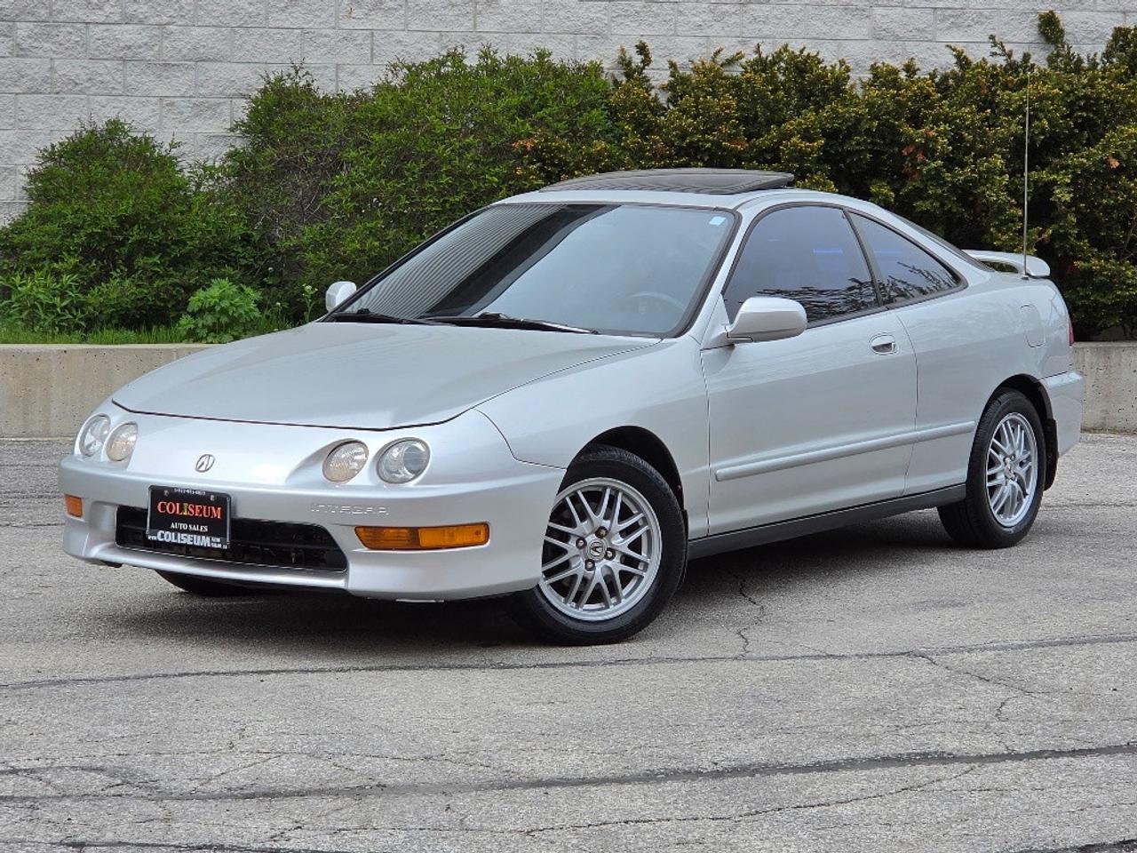 <p>TAKE IT BACK TO THE OLD SCHOOL!! **FAST AND FURIOUS READY**</p><p><br></p><p>**ABSOLUTELY ICONIC JAPANESE MACHINE!! SUPER RARE 2000 ACURA INTEGRA GS PREMIUM**!! NO MODIFICATIONS, FULLY STOCK, ALL ORIGINAL!!<span id=jodit-selection_marker_1778710260685_08659741777893704 style=line-height: 0; display: none; data-jodit-selection_marker=start></span> BRAND NEW TIRES!! ICE COLD AIR!! WORKING POWER SUNROOF!!&nbsp;READY TO ENJOY THIS SUMMER!!&nbsp;</p><p>CERTIFICATION&nbsp;INCLUDED!!&nbsp;HONDA DEALER TRADE-IN&nbsp;AND MAINTAINED!!&nbsp;AUTOMATIC! RELIABLE 1.8L 4 CYLINDER DOHC ENGINE!! FINISHED IN VOUGE SILVER METALLIC ON BLACK LEATHER INTERIOR!!&nbsp;&nbsp;CARFAX VERIFIED!! ABSOLUTELY GORGEOUS TIME CAPSULE!!&nbsp;WE WELCOME YOUR MECHANICS INSPECTION AND APPROVAL PRIOR TO PURCHASE!!&nbsp;</p><p>**THIS VEHICLE COMES FULLY CERTIFIED WITH A SAFETY CERTIFICATE & SERVICED AT NO EXTRA COST**</p><p>COLISEUM AUTO SALES PROUDLY SERVING THE CUSTOMERS FOR OVER 26 YEARS! NOW WITH 2 LOCATIONS TO SERVE YOU BETTER. COME IN FOR A TEST DRIVE TODAY!<br>FOR ALL FAMILY LUXURY VEHICLES..SUVS..AND SEDANS PLEASE VISIT....<br>COLISEUM AUTO SALES ON WESTON<br>301 WESTON ROAD<br>TORONTO, ON M6N 3P1</p><p><br>4 1 6 - 7 6 6 - 2 2 7 7</p>