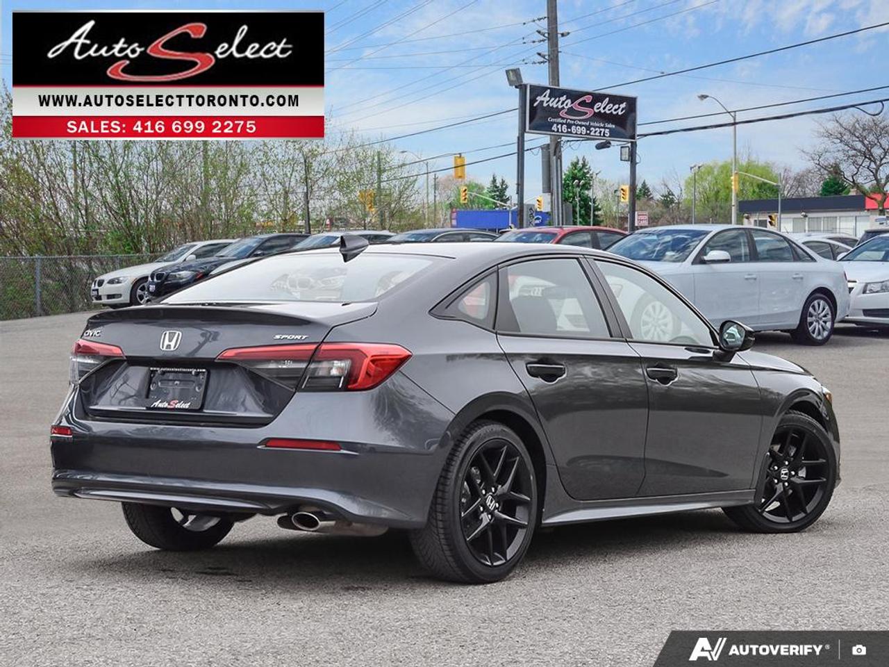 2023 Honda Civic Sport Sunroof - Apple Carplay - Clean Carfax Photo