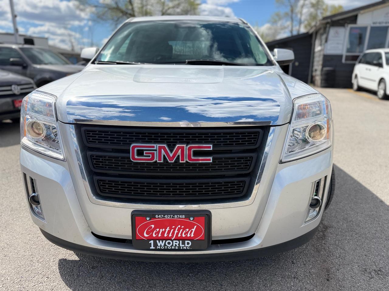<html>
<p><b>Hello selling 2014 GMC Terrain SLE,ready to go ! Very reliable,in good condition,very smooth drive, chilled ac, power windows, power locks, automatic transmission,backup camera for only $6,499 plus $299 for safety certification plus hst & licencing. To book an appointment or for further details or to book an appointment please contact.</b></p>
<p><b>Finance Option available.</b></p>
<p><b>(Ahmad) 6476278748</b></p>
<p><b>1world motors Inc.</b></p>
<p><b>1227 Plains Rd E #105, Burlington, ON L7S 2K2</b></p>
</html>