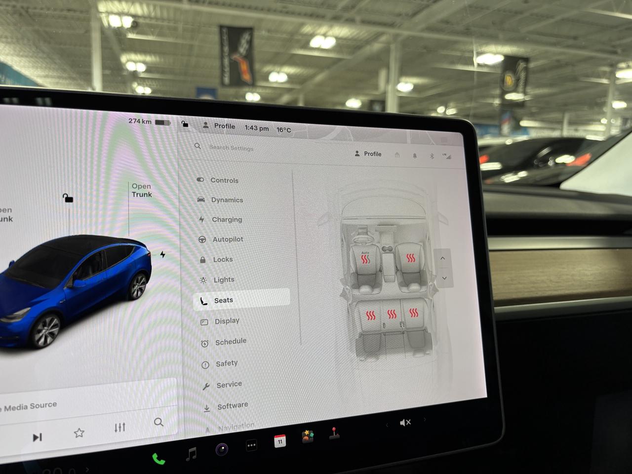2021 Tesla Model Y Long Range|AWD|AUTOSTEER|NAV|PANOROOF|WOODTRIMS|++ Photo