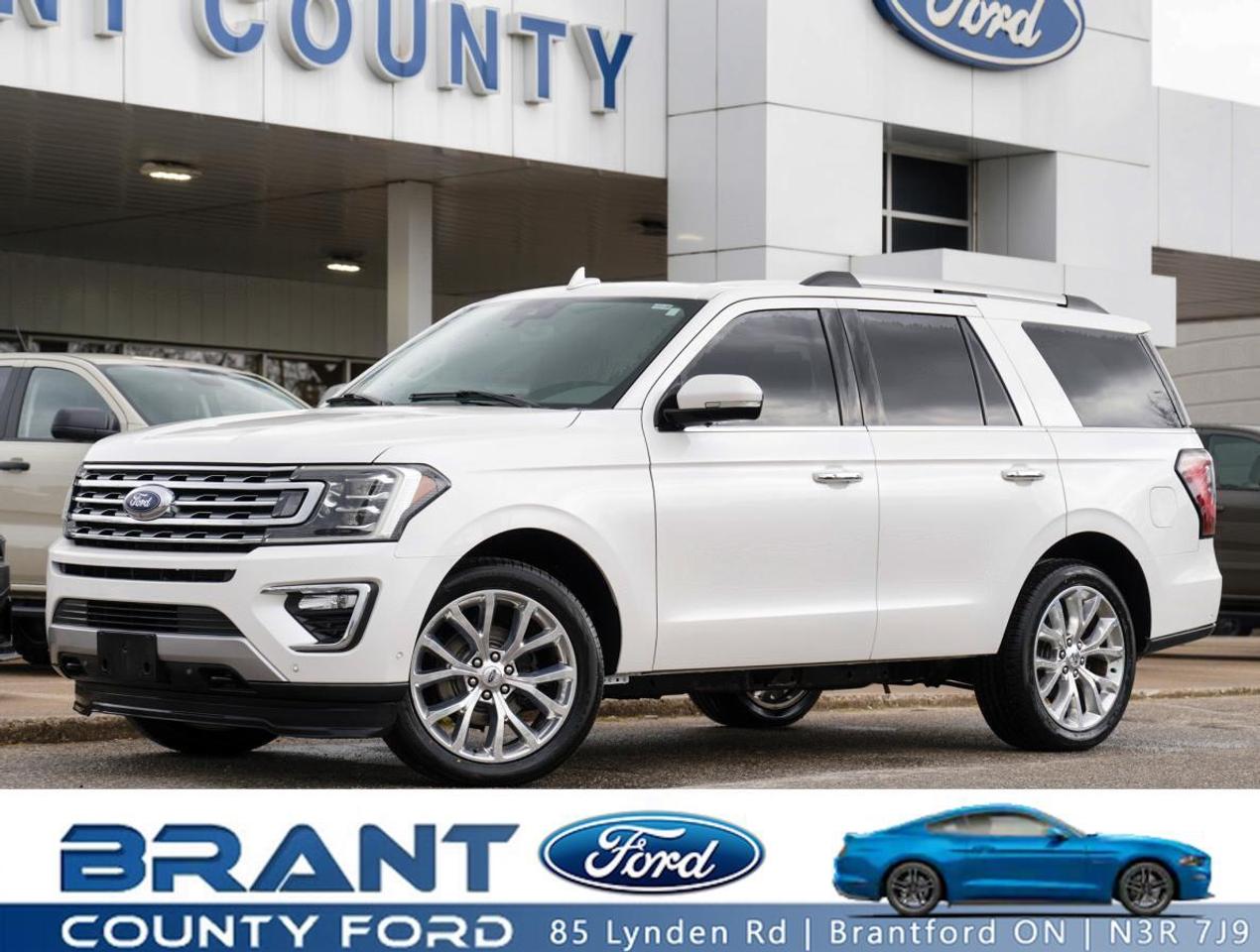 Used 2018 Ford Expedition Limited 4x4 | 8 PASSENGER | LEATHER | PANO ROOF for sale in Brantford, ON