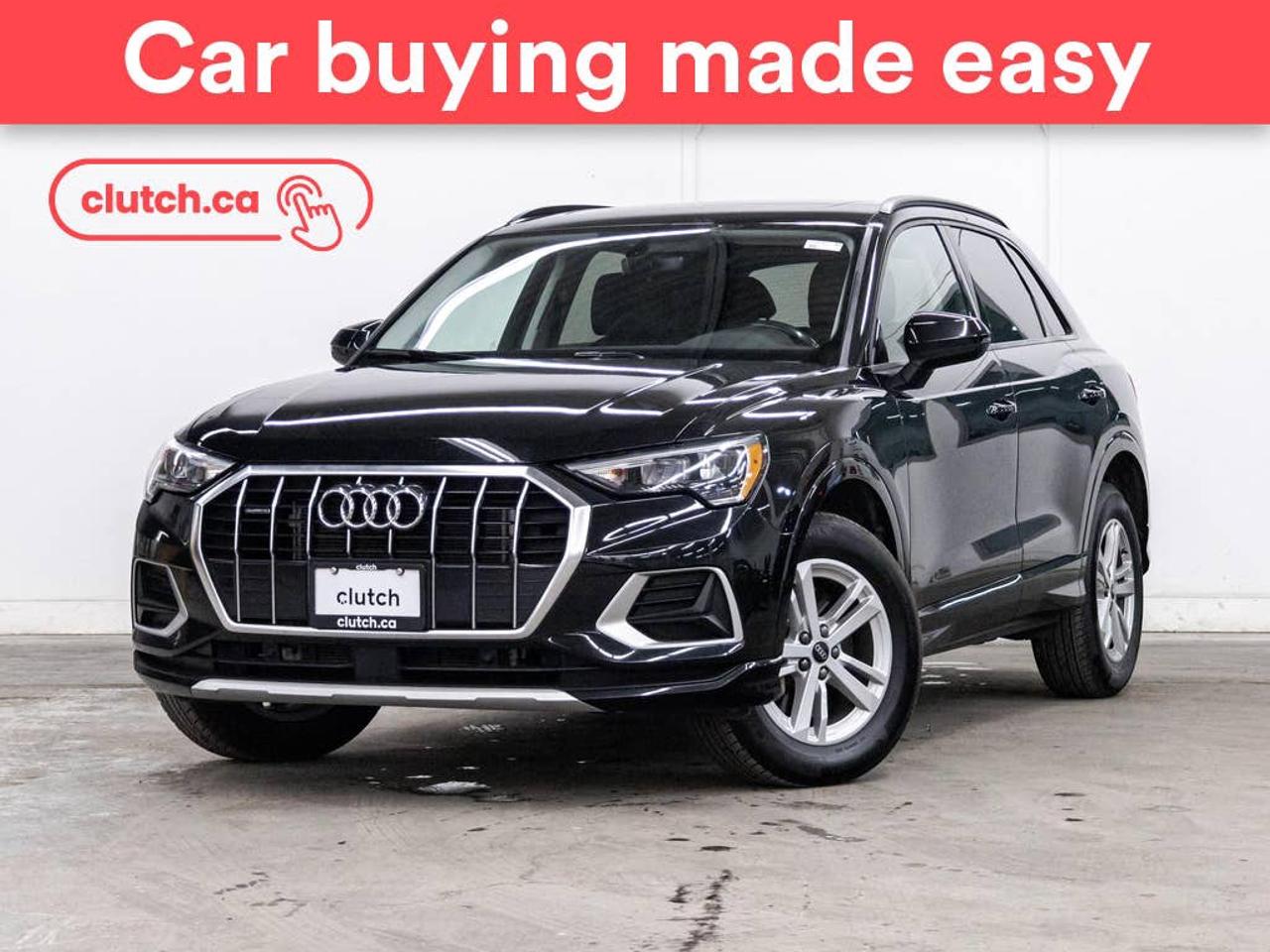 One-Touch Windows, Rain Sensing Wipers, Rear Window Defroster and more!<br> <br>Clutch is the largest online used car retailer in Canada, delivering a seamless, hassle-free car-buying experience to drivers everywhere. Shop thousands of used cars online, get the right one delivered to your door, and enjoy peace of mind with our 10-Day Money-Back Guarantee. How sweet is that? To learn more, visit clutch.ca.<br> <br>The top features for this car include:<br> <br>Heated Steering Wheel<br>One-Touch Windows<br>Rain Sensing Wipers<br>Rear Window Defroster<br>Panoramic Sunroof<br>Hill Assistance<br>Rear View Camera<br>Power Driver Seat<br>Ambient Lighting<br>Auto Stop/Start<br>Electric Parking Brake<br>Brake Assist<br>Power Tailgate/Hatch<br>Front Heated Seats<br>Power Lumbar Support<br>Folding Rear Seats<br>Climate Control<br>Dual Zone Front Climate Control<br>Rear Climate Vents<br>Speed-Sensitive Volume<br>Bluetooth Music<br>Touchscreen Display<br>Cruise Control<br>12V Outlet<br>Hands Free Device Connectivity<br>Apple CarPlay<br>Android Auto<br>USB Input<br>Keyless Entry<br>Push Button Start<br>Passive Keyless Entry<br>Forward Collision Mitigation<br>Pedestrian Detection<br> <br>Seamless home delivery - Delivery to your door in a matter of days. Available on select packages.<br> <br>Try it out for 10 days - If you do not like it, we will take it back. <br> <br>Quality assured - All cars go through our rigorous 210-point inspection and reconditioning process.<br> <br>Peace of mind - Warranty and protection plans available.<br> <br>Haggle-free - No haggling or hard sells.<br> <br>100% Transparency - Full inspection reports on every car, including high-res photography and a free Carfax report.<br> <br>Listed price is for cash purchase only and does not include taxes, Shipping Fees (if applicable), Delivery Fees (if applicable), government licensing fees.<br> <br>Previous Provincial Registrations:<br>Ontario<br> <br>Stock # 102464
