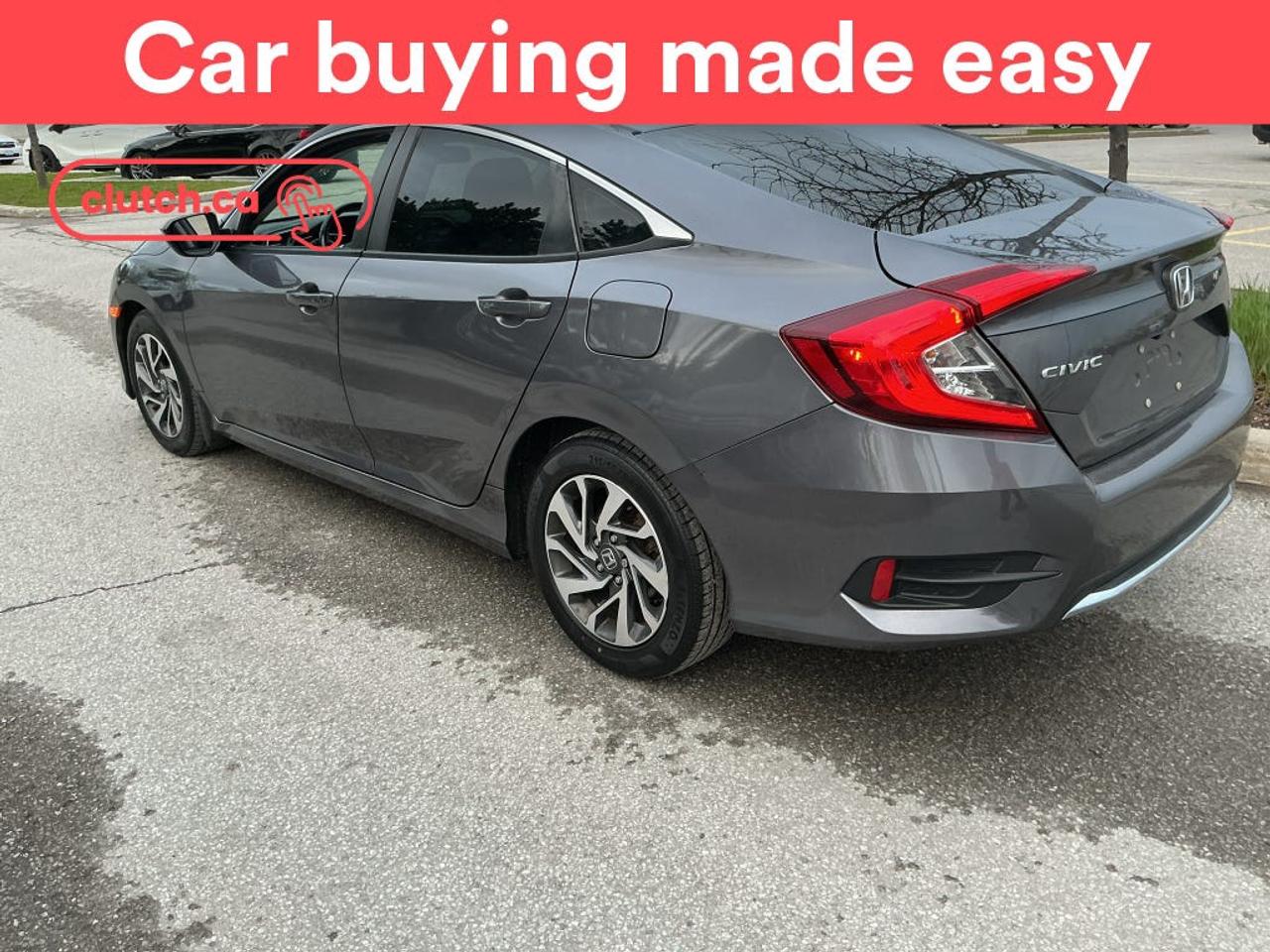 1 OWNER / Brake Assist, Front Heated Seats, Folding Rear Seats and more!<br> <br>Clutch is the largest online used car retailer in Canada, delivering a seamless, hassle-free car-buying experience to drivers everywhere. Shop thousands of used cars online, get the right one delivered to your door, and enjoy peace of mind with our 10-Day Money-Back Guarantee. How sweet is that? To learn more, visit clutch.ca.<br> <br>The top features for this car include:<br> <br>Electric Parking Brake<br>Brake Assist<br>Front Heated Seats<br>Folding Rear Seats<br>Climate Control<br>Dual Zone Front Climate Control<br>Speed-Sensitive Volume<br>Bluetooth Music<br>Touchscreen Display<br>Cruise Control<br>Adaptive Cruise Control<br>12V Outlet<br>Hands Free Device Connectivity<br>Apple CarPlay<br>Android Auto<br>USB Input<br>Keyless Entry<br>Push Button Start<br>Passive Keyless Entry<br>Keyfob Remote Start<br>Lane Departure Warning<br>Active Lane Keep Assistance<br>Forward Collision Mitigation<br>Pedestrian Detection<br>One-Touch Windows<br>Rear Window Defroster<br>Sunroof<br>Hill Assistance<br>Automatic High Beams<br>Rear View Camera<br>Power Driver Seat<br>AM/FM Stereo<br> <br>Seamless home delivery - Delivery to your door in a matter of days. Available on select packages.<br> <br>Try it out for 10 days - If you do not like it, we will take it back. <br> <br>Quality assured - All cars go through our rigorous 210-point inspection and reconditioning process.<br> <br>Peace of mind - Warranty and protection plans available.<br> <br>Haggle-free - No haggling or hard sells.<br> <br>100% Transparency - Full inspection reports on every car, including high-res photography and a free Carfax report.<br> <br>Listed price is for cash purchase only and does not include taxes, Shipping Fees (if applicable), Delivery Fees (if applicable), government licensing fees.<br> <br>Previous Provincial Registrations:<br>Ontario<br> <br>Stock # 102553