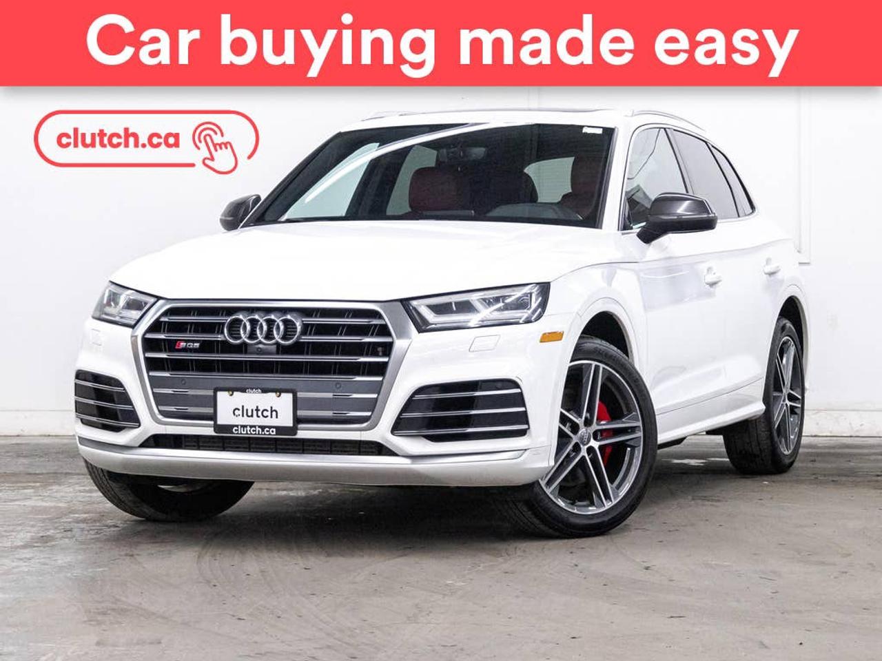 Rear Window Defroster, Panoramic Sunroof, Hill Assistance and more!<br> <br>Clutch is the largest online used car retailer in Canada, delivering a seamless, hassle-free car-buying experience to drivers everywhere. Shop thousands of used cars online, get the right one delivered to your door, and enjoy peace of mind with our 10-Day Money-Back Guarantee. How sweet is that? To learn more, visit clutch.ca.<br> <br>The top features for this car include:<br> <br>Rain Sensing Wipers<br>Rear Window Defroster<br>Panoramic Sunroof<br>Hill Assistance<br>Rear View Camera<br>Parking Sensors<br>Rear Parking Sensors<br>Power Driver Seat<br>Power Passenger Seat<br>360 Camera<br>Ambient Lighting<br>Auto Stop/Start<br>Electric Parking Brake<br>Brake Assist<br>Power Tailgate/Hatch<br>Cornering Lights<br>Auto Dimming Rearview Mirror<br>Front Heated Seats<br>Power Lumbar Support<br>Folding Rear Seats<br>Driver Seat Memory System<br>Climate Control<br>Dual Zone Front Climate Control<br>Rear Climate Control<br>Rear Climate Vents<br>Speed-Sensitive Volume<br>GPS Navigation<br>Cruise Control<br>Integrated Garage Door Opener<br>12V Outlet<br>Hands Free Device Connectivity<br>Apple CarPlay<br>Android Auto<br>USB Input<br>Keyless Entry<br>Push Button Start<br>Passive Keyless Entry<br>Front View Camera<br>Power Folding Exterior Mirrors<br>Blindspot Sensors<br>Forward Collision Warning<br>Heated Steering Wheel<br>One-Touch Windows<br> <br>Seamless home delivery - Delivery to your door in a matter of days. Available on select packages.<br> <br>Try it out for 10 days - If you do not like it, we will take it back. <br> <br>Quality assured - All cars go through our rigorous 210-point inspection and reconditioning process.<br> <br>Peace of mind - Warranty and protection plans available.<br> <br>Haggle-free - No haggling or hard sells.<br> <br>100% Transparency - Full inspection reports on every car, including high-res photography and a free Carfax report.<br> <br>Listed price is for cash purchase only and does not include taxes, Shipping Fees (if applicable), Delivery Fees (if applicable), government licensing fees.<br> <br>Previous Provincial Registrations:<br>Quebec<br> <br>Stock # 102624