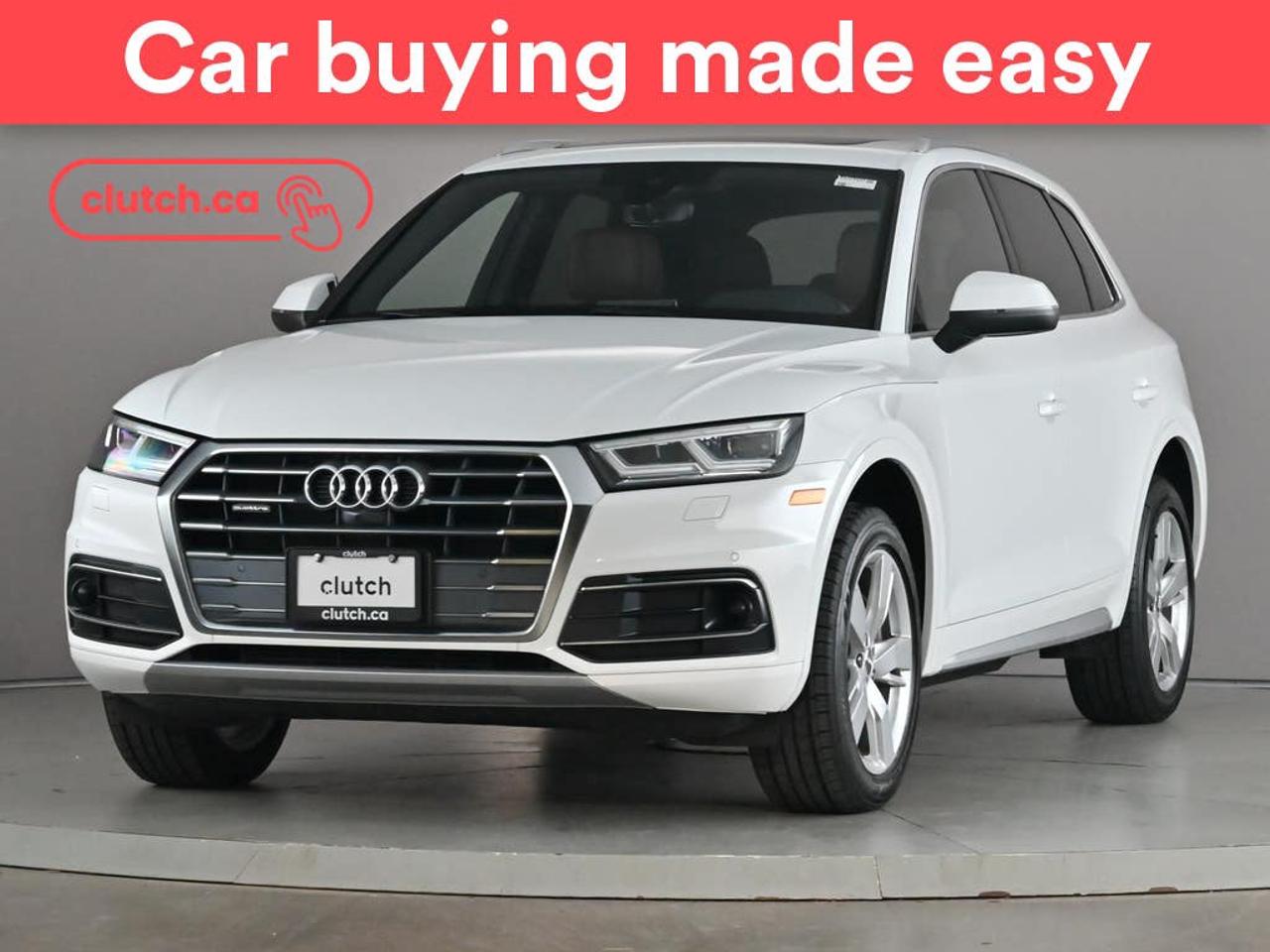 Apple CarPlay, Android Auto, USB Input and more!<br> <br>Clutch is the largest online used car retailer in Canada, delivering a seamless, hassle-free car-buying experience to drivers everywhere. Shop thousands of used cars online, get the right one delivered to your door, and enjoy peace of mind with our 10-Day Money-Back Guarantee. How sweet is that? To learn more, visit clutch.ca.<br> <br>The top features for this car include:<br> <br>Hands Free Device Connectivity<br>Apple CarPlay<br>Android Auto<br>USB Input<br>Keyless Entry<br>Push Button Start<br>Passive Keyless Entry<br>Front View Camera<br>Power Folding Exterior Mirrors<br>Lane Departure Warning<br>Blindspot Sensors<br>Forward Collision Warning<br>Rear Collision Warning<br>Heated Steering Wheel<br>One-Touch Windows<br>Rain Sensing Wipers<br>Rear Window Defroster<br>Panoramic Sunroof<br>Hill Assistance<br>Rear View Camera<br>Parking Sensors<br>Rear Parking Sensors<br>Power Driver Seat<br>Active Lane Keep Assistance<br>Auto Stop/Start<br>Electric Parking Brake<br>Brake Assist<br>Power Tailgate/Hatch<br>Cornering Lights<br>Auto Dimming Rearview Mirror<br>Front Heated Seats<br>Power Lumbar Support<br>Rear Heated Seats<br>Folding Rear Seats<br>Driver Seat Memory System<br>Climate Control<br>Dual Zone Front Climate Control<br>Rear Climate Control<br>Rear Climate Vents<br>Premium Sound System<br>Speed-Sensitive Volume<br>GPS Navigation<br>Cruise Control<br>Adaptive Cruise Control<br>Integrated Garage Door Opener<br>12V Outlet<br>Power Passenger Seat<br>360 Camera<br>Ambient Lighting<br> <br>Seamless home delivery - Delivery to your door in a matter of days. Available on select packages.<br> <br>Try it out for 10 days - If you do not like it, we will take it back. <br> <br>Quality assured - All cars go through our rigorous 210-point inspection and reconditioning process.<br> <br>Peace of mind - Warranty and protection plans available.<br> <br>Haggle-free - No haggling or hard sells.<br> <br>100% Transparency - Full inspection reports on every car, including high-res photography and a free Carfax report.<br> <br>Listed price is for cash purchase only and does not include taxes, Shipping Fees (if applicable), Delivery Fees (if applicable), government licensing fees.<br> <br>Previous Provincial Registrations:<br>Ontario<br> <br>Stock # 102760