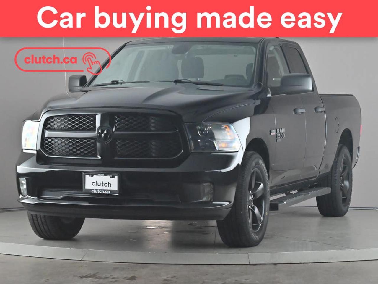 Running Boards, Bed-Rail Protectors, Auto Dimming Rearview Mirror and more!<br> <br>Clutch is the largest online used car retailer in Canada, delivering a seamless, hassle-free car-buying experience to drivers everywhere. Shop thousands of used cars online, get the right one delivered to your door, and enjoy peace of mind with our 10-Day Money-Back Guarantee. How sweet is that? To learn more, visit clutch.ca.<br> <br>The top features for this car include:<br> <br>Brake Assist<br>Running Boards<br>Bed-Rail Protectors<br>Auto Dimming Rearview Mirror<br>Folding Rear Seats<br>Climate Control<br>Dual Zone Front Climate Control<br>Speed-Sensitive Volume<br>Bluetooth Music<br>Touchscreen Display<br>Cruise Control<br>12V Outlet<br>Hands Free Device Connectivity<br>Apple CarPlay<br>Android Auto<br>USB Input<br>Keyless Entry<br>One-Touch Windows<br>Rear Window Defroster<br>Hill Assistance<br>Rear View Camera<br>Rear Parking Sensors<br>In-Box Lighting<br> <br>Seamless home delivery - Delivery to your door in a matter of days. Available on select packages.<br> <br>Try it out for 10 days - If you do not like it, we will take it back. <br> <br>Quality assured - All cars go through our rigorous 210-point inspection and reconditioning process.<br> <br>Peace of mind - Warranty and protection plans available.<br> <br>Haggle-free - No haggling or hard sells.<br> <br>100% Transparency - Full inspection reports on every car, including high-res photography and a free Carfax report.<br> <br>Listed price is for cash purchase only and does not include taxes, Shipping Fees (if applicable), Delivery Fees (if applicable), government licensing fees.<br> <br>Previous Provincial Registrations:<br>Ontario<br> <br>Stock # 102848