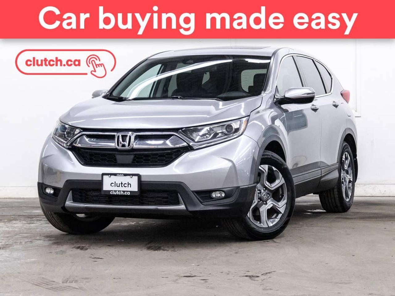 Brake Assist, Front Heated Seats, Power Lumbar Support and more!<br> <br>Clutch is the largest online used car retailer in Canada, delivering a seamless, hassle-free car-buying experience to drivers everywhere. Shop thousands of used cars online, get the right one delivered to your door, and enjoy peace of mind with our 10-Day Money-Back Guarantee. How sweet is that? To learn more, visit clutch.ca.<br> <br>The top features for this car include:<br> <br>Electric Parking Brake<br>Brake Assist<br>Front Heated Seats<br>Power Lumbar Support<br>Folding Rear Seats<br>Climate Control<br>Dual Zone Front Climate Control<br>Rear Climate Vents<br>Speed-Sensitive Volume<br>Bluetooth Music<br>Touchscreen Display<br>Cruise Control<br>Adaptive Cruise Control<br>Integrated Garage Door Opener<br>12V Outlet<br>Hands Free Device Connectivity<br>Apple CarPlay<br>Android Auto<br>USB Input<br>Keyless Entry<br>Push Button Start<br>Passive Keyless Entry<br>Keyfob Remote Start<br>Lane Departure Warning<br>Active Lane Keep Assistance<br>Forward Collision Mitigation<br>Driver Attention Alert<br>One-Touch Windows<br>Rear Window Defroster<br>Sunroof<br>Hill Assistance<br>Automatic High Beams<br>Rear View Camera<br>Power Driver Seat<br>AM/FM Stereo<br> <br>Seamless home delivery - Delivery to your door in a matter of days. Available on select packages.<br> <br>Try it out for 10 days - If you do not like it, we will take it back. <br> <br>Quality assured - All cars go through our rigorous 210-point inspection and reconditioning process.<br> <br>Peace of mind - Warranty and protection plans available.<br> <br>Haggle-free - No haggling or hard sells.<br> <br>100% Transparency - Full inspection reports on every car, including high-res photography and a free Carfax report.<br> <br>Listed price is for cash purchase only and does not include taxes, Shipping Fees (if applicable), Delivery Fees (if applicable), government licensing fees.<br> <br>Previous Provincial Registrations:<br>Ontario<br> <br>Stock # 102981
