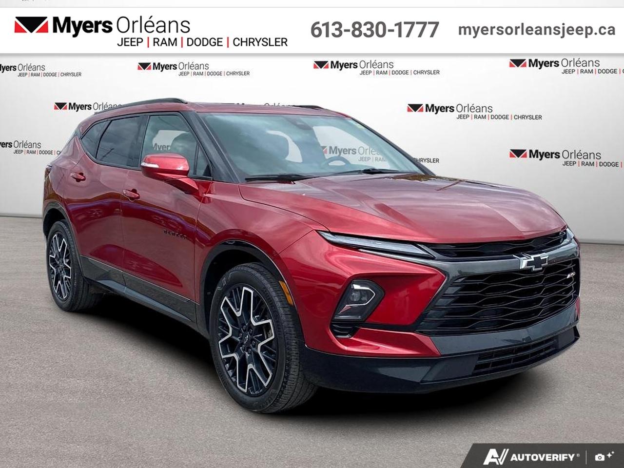 2023 Chevrolet Blazer RS  - Sunroof -  Premium Audio - $77.18 /Wk Photo