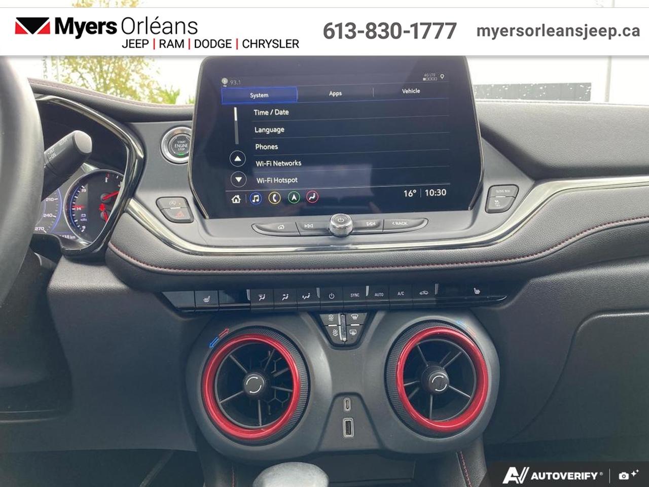 2023 Chevrolet Blazer RS  - Sunroof -  Premium Audio - $77.18 /Wk Photo