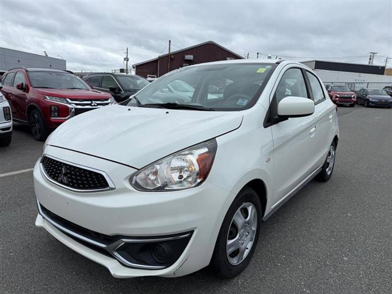 Recent Arrival! 2017 Mitsubishi Mirage ESWhite 2017 Mitsubishi Mirage ES FWD CVT 1.2L DOHCSteele Mitsubishi has the largest and most diverse selection of preowned vehicles in HRM. Buy with confidence, knowing we use fair market pricing guaranteeing the absolute best value in all of our pre owned inventory!Steele Auto Group is one of the most diversified group of automobile dealerships in Canada, with 60 dealerships selling 29 brands and an employee base of well over 2300. Sales are up over last year and our plan going forward is to expand further into Atlantic Canada and the United States furthering our commitment to our Canadian customers as well as welcoming our new customers in the USA.Reviews:* Impressive fuel economy with CVT; one of the least expensive cars available; generous warranty. Source: Edmunds