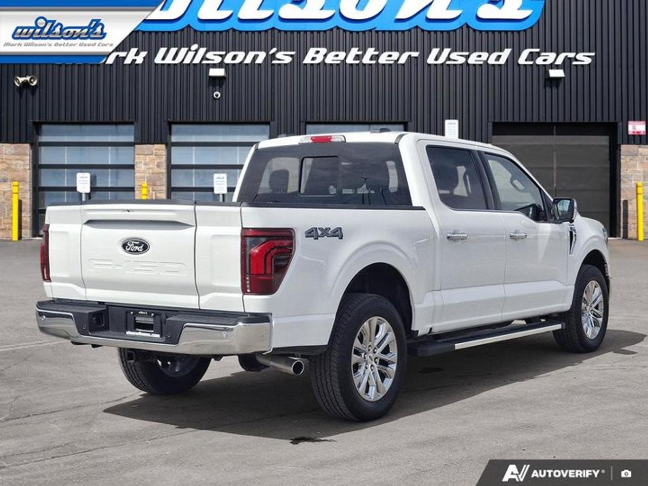 2025 Ford F-150 LARIAT 502A | Pano Sunroof | Leather | H.U.D. | Twenties | Tailgate Pkg | Mobile Office Pkg Photo4