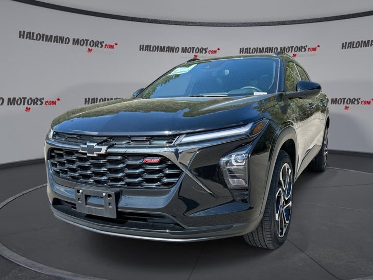 // ACCIDENT FREE!! //<br />// SINGLE OWNER! //<br /><br />This 2024 Chevrolet Trax RS FWD is a smart choice for drivers who want fresh style, easy efficiency, and everyday versatility. Offered by Haldimand Motors Ltd. in Cayuga, this used SUV has had one owner, shows only 15,754 km, and stands out with a black exterior, black interior, sunroof, and leather seats.<br /><br />The 2024 Chevrolet Trax RS FWD brings modern value to the compact SUV class. Its 1.2-litre gas engine and 6-speed automatic transmission deliver smooth power for city travel and highway driving. Four doors, front-wheel drive, and a well-planned cabin make it easy to enjoy every trip, short or long.<br /><br />FEATURES OF THE Trax RS FWD | One Owner | No Accidents | Sunroof | Leather Seats<br /><br />   Black exterior with sporty RS styling<br />   Sunroof adds light and open feel<br />   Leather seats add premium cabin appeal<br />   Low kilometres for a recent model<br /><br />ADVANCED SAFETY FEATURES<br /><br />   Backup camera helps with safer reversing<br />   Lane departure warning adds daily confidence<br />   Blind spot monitor supports lane changes<br />   Side and head airbags add protection<br /><br />The 2024 Chevrolet Trax RS FWD is built to help you feel secure behind the wheel. Helpful driver aids and key protective systems work together for added peace of mind in traffic, parking lots, and busy urban settings. It is a practical SUV for families, commuters, and first-time buyers alike.<br /><br />PERFORMANCE AND EFFICIENCY<br /><br />   1.2-litre gas engine balances power and efficiency<br />   Six-speed automatic delivers smooth shifting performance<br />   Front-wheel drive supports steady daily handling<br />   Cruise control helps on longer drives<br /><br />This 2024 Chevrolet Trax RS FWD is tuned for real-world driving. Its compact size makes parking simple, while power steering helps keep it easy to guide through tight streets and crowded lots. The automatic transmission offers a relaxed driving feel that suits daily routines in every season.<br /><br />COMFORT AND CONVENIENCE<br /><br />   Sunroof brightens the cabin beautifully<br />   Heated front seats add cold-weather comfort<br />   Heated steering wheel feels great in winter<br />   Remote starter adds everyday convenience<br /><br />Inside, the 2024 Chevrolet Trax RS FWD offers a comfortable space designed around daily needs. Automatic climate control, front air conditioning, power windows, and automatic door locks help make every drive simple. Push button start and heated mirrors also add ease during busy mornings and colder Canadian weather.<br /><br />TECHNONOLGY AND CONNECTIVITY<br /><br />   Apple CarPlay keeps apps within reach<br />   Android Auto adds simple smartphone integration<br />   Bluetooth integration supports hands-free communication<br />   WiFi hotspot helps keep passengers connected<br /><br />The 2024 Chevrolet Trax RS FWD makes it easy to stay connected on the move. Steering wheel audio controls keep functions close at hand, while the infotainment features support music, calls, navigation, and messages through compatible devices. It is a user-friendly setup that fits modern driving needs very well.<br /><br />CARGO SPACE<br /><br />   Rear trunk access makes loading easier<br />   Cargo cover helps conceal stored items<br />   Four-door design supports passenger flexibility<br />   Spare tire adds useful peace of mind<br /><br />This 2024 Chevrolet Trax RS FWD offers the kind of cargo versatility that works well for groceries, sports gear, work bags, and weekend travel. The rear area is easy to access, and the compact SUV shape gives you useful storage without making the vehicle feel too large to manage.<br /><br />AWARDS & RECOGNITIONS<br /><br />   Best Buy Award, The Car Guide, 2024<br /><br />WHAT OTHER OWNERS LIKE<br /><br />   Easy maneuverability in city driving conditions<br />   Comfortable ride for daily commuting needs<br />   Useful technology that feels simple to use<br />   Great value in a modern SUV<br /><br />Finished in black with matching black interior, this 2024 Chevrolet Trax RS FWD has a confident look and a well-equipped feature list. With no accident history, single-owner ownership, low kilometres, and sought-after options like a sunroof, leather seats, heated front seats, and smartphone connectivity, it is ready to impress.<br /><br />This 2024 Chevrolet Trax RS FWD | One Owner | No Accidents | Sunroof | Leather Seatss VIN is: KL77LJE22RC221646.<br /><br />WHY CHOOSE US? <br /><br />Honest & Transparent Buying Experience: Weve been a trusted name in business since 1984.<br /><br />STRAIGHTFORWARD PRICING:<br />Our Advertised Price Includes:<br />>>Safety Certification (No separate fee!)<br />>>30-Day 100% Mechanical Warranty<br />>>FREE Carfax History Report.<br />>>No upcharge for paying cash.<br />(Prices Exclude HST and Licensing Fees only.)<br /><br />>>Browse 300+ vehicles all in ONE LOCATION<br /><br />EASY FINANCING: Great rates & open loans<br /><br />WE BUY CARS: Get Top Dollar for your trade-in, or sell us your vehicle for CASH! Even if you dont buy from us!<br /><br />STOP BY TODAY<br />Treat yourself - stop by Haldimand Motors Ltd. located at 42 Talbot St E, Cayuga, ON N0A 1E0 to make this car yours today!<br /><br />https://www.haldimandmotors.com/used/stock-460615.html