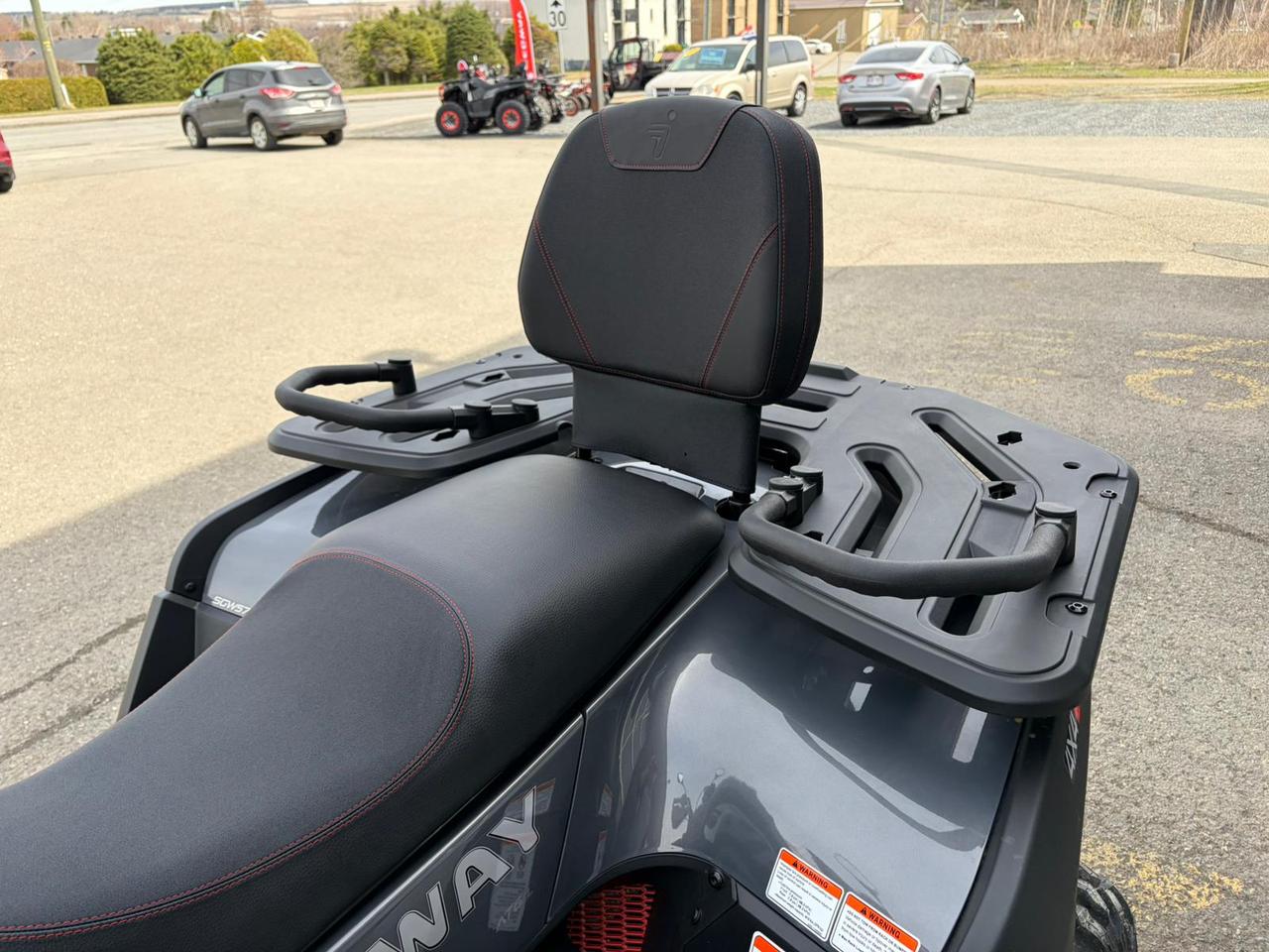 2026 Segway Snarler 600 2 Seat Grey & Red - Photo #5