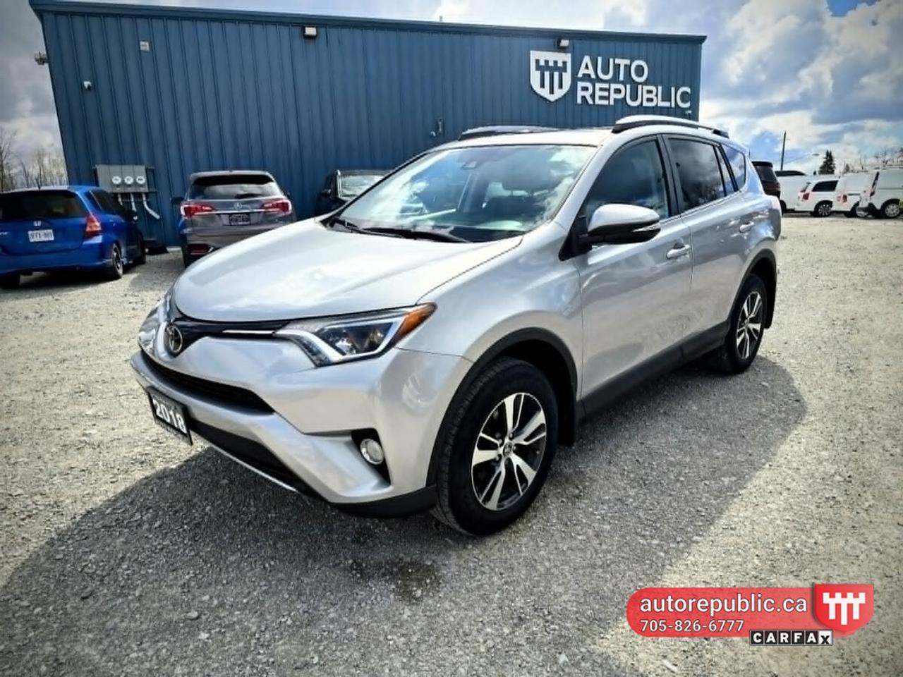 Used 2018 Toyota RAV4 XLE AWD Certified Only 78k kms Mint Condition for sale in Orillia, ON