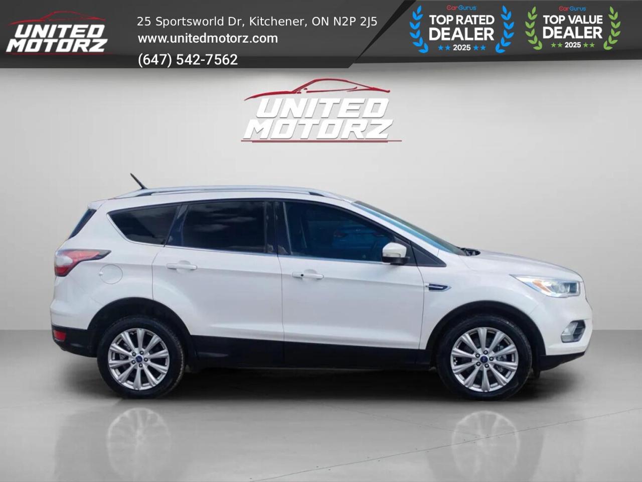 2017 Ford Escape Titanium~SAFETY CERTIFIED~Low Kms~40 Service Recor Photo3