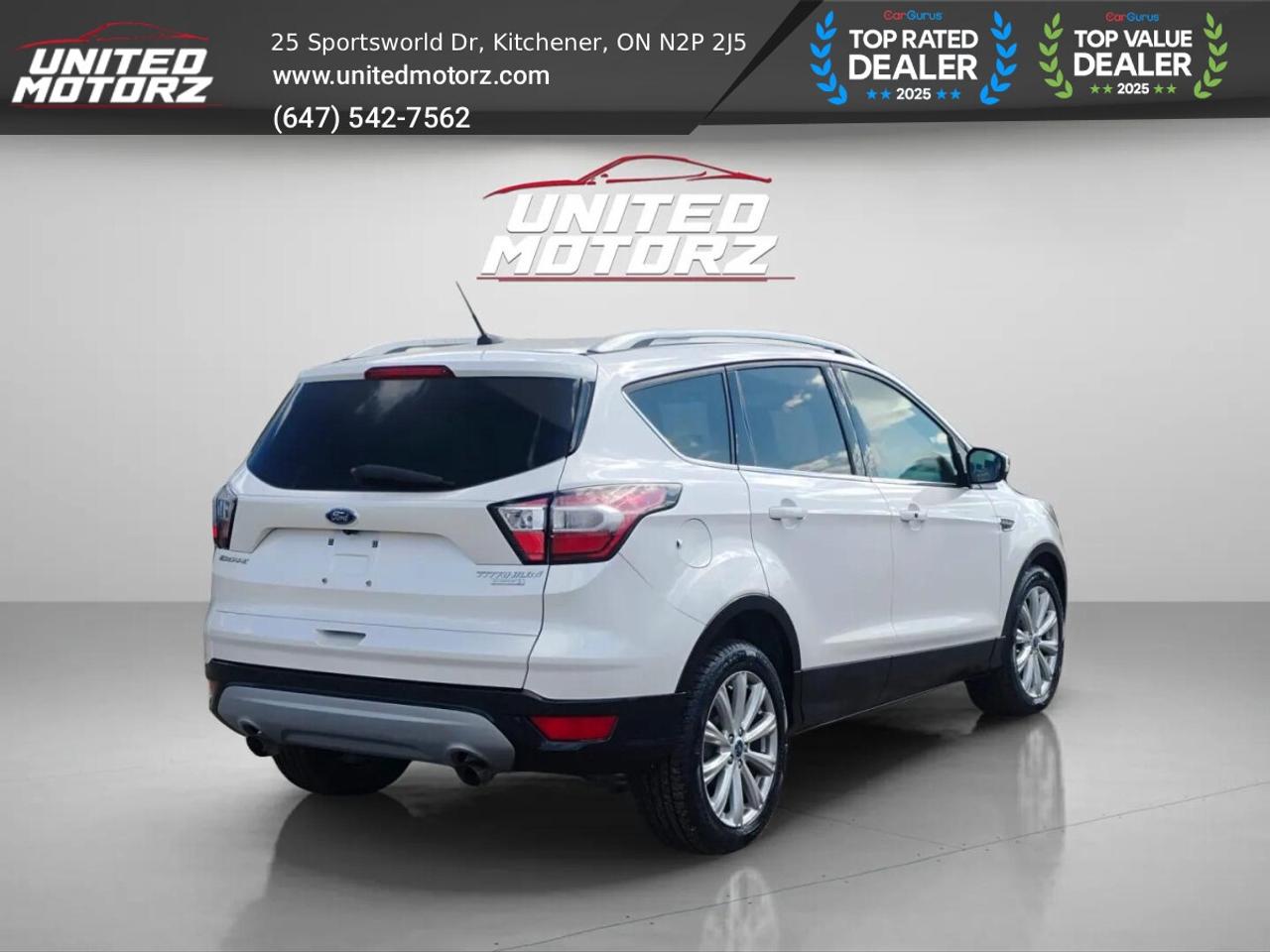 2017 Ford Escape Titanium~SAFETY CERTIFIED~Low Kms~40 Service Recor Photo
