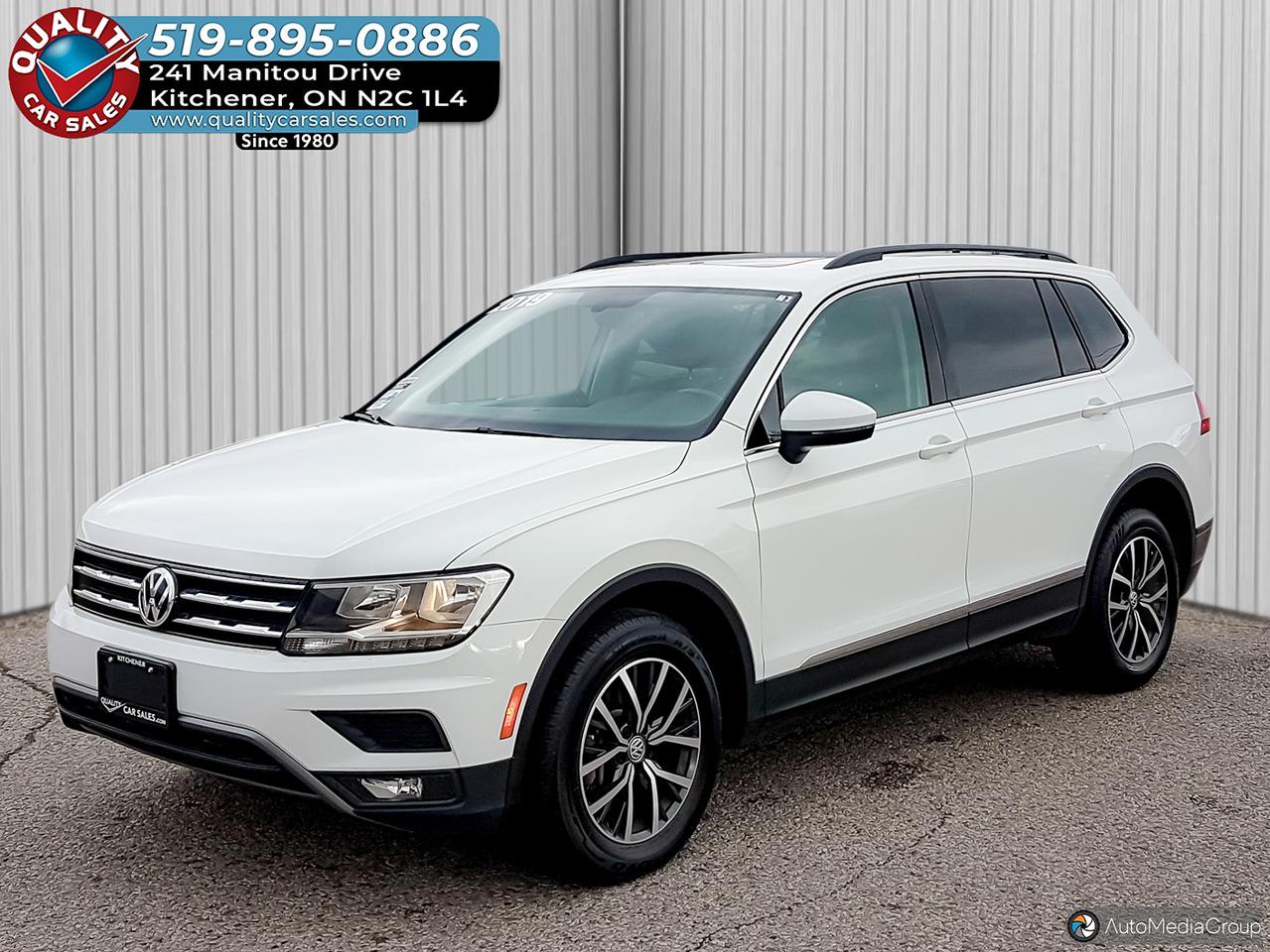 2019 Volkswagen Tiguan Comfortline 4MOTION *LEATHER-SUNROOF-NAVIGATION* Photo