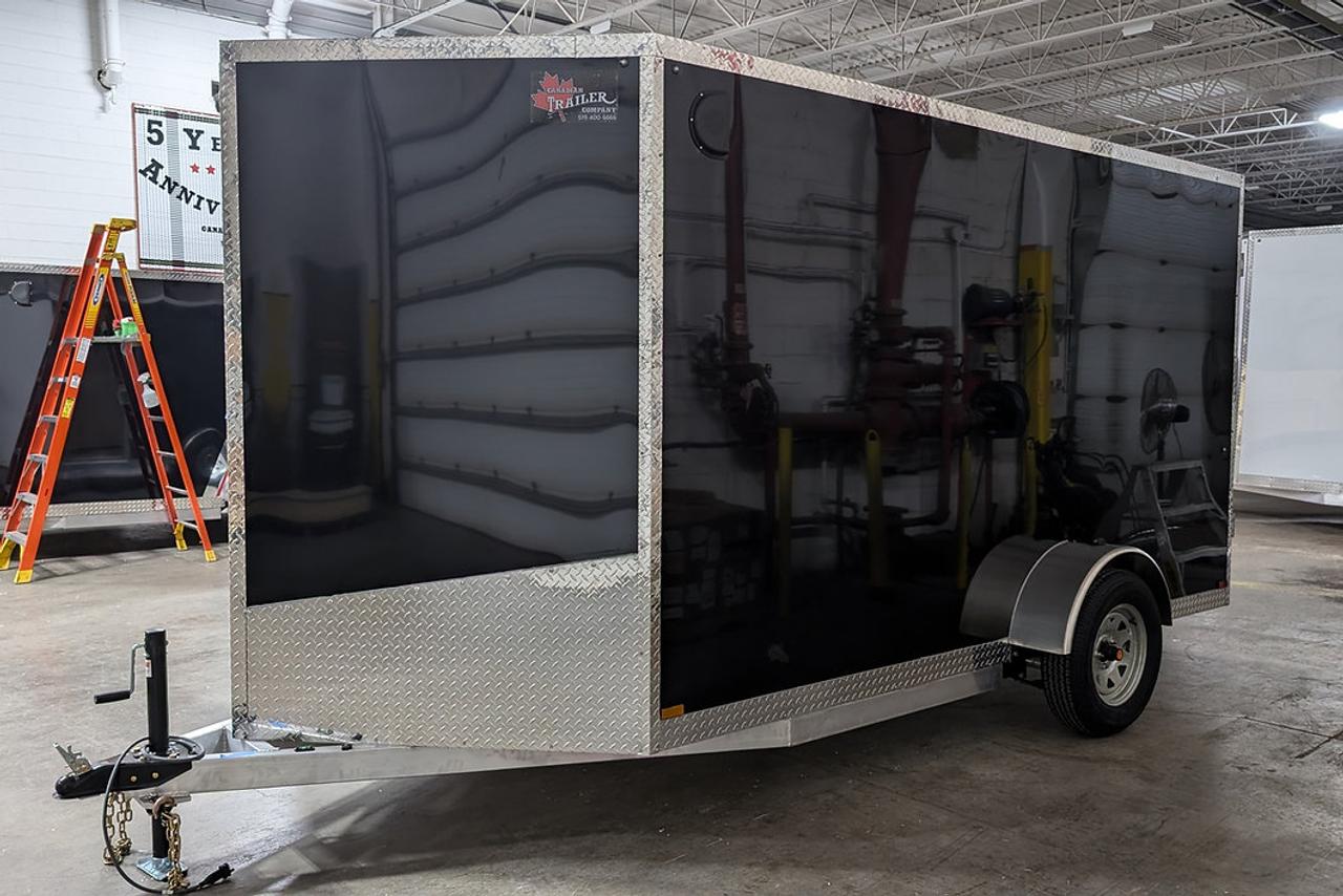 2026 Canadian Trailer Company 6x12  V-Nose Cargo Trailer Aluminum Single Axle Photo7