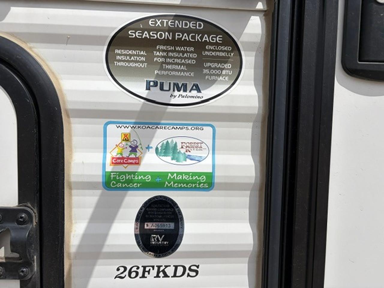 2021 Puma 26FKDS 26FKDS Photo
