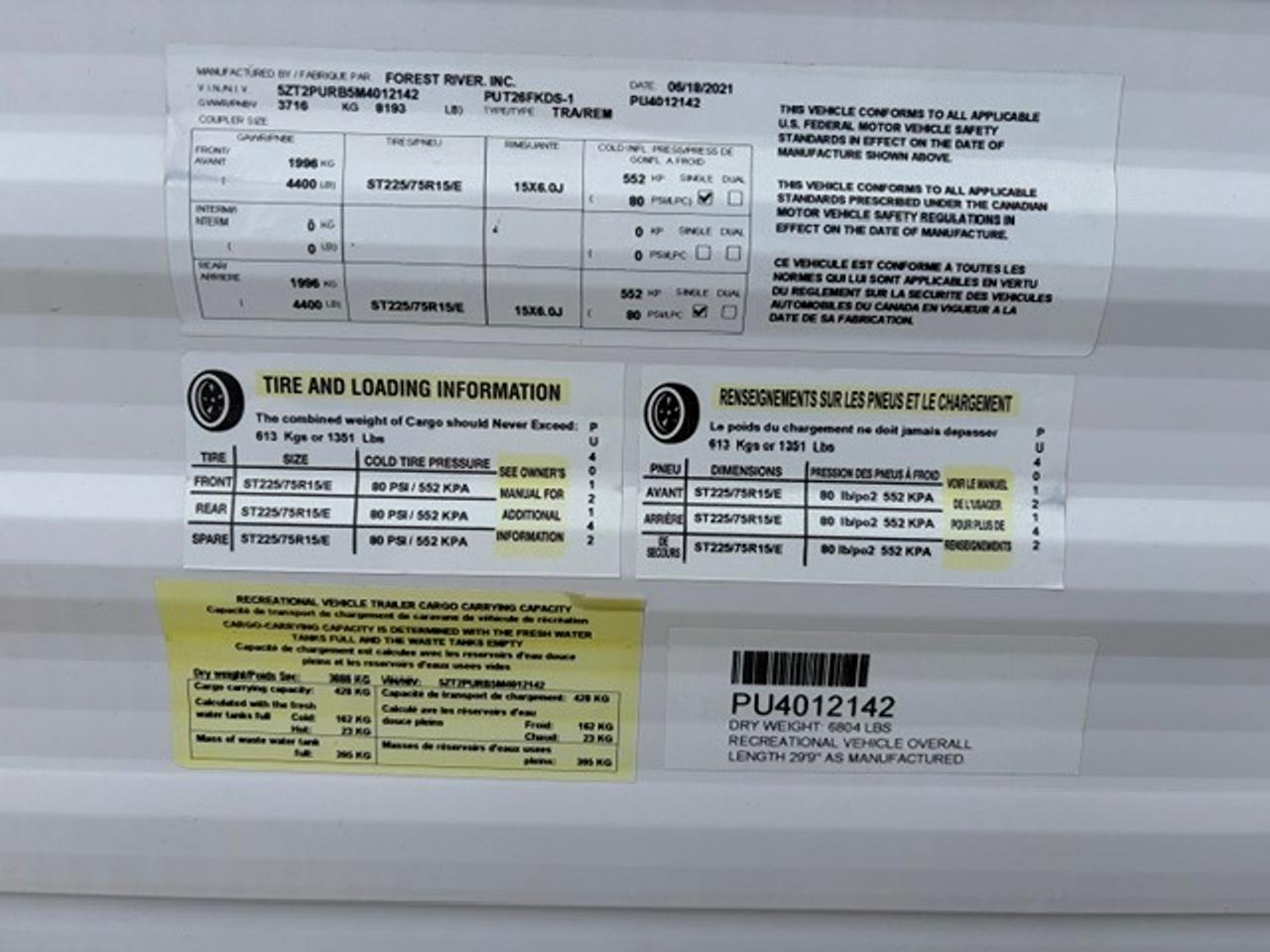 2021 Puma 26FKDS 26FKDS Photo