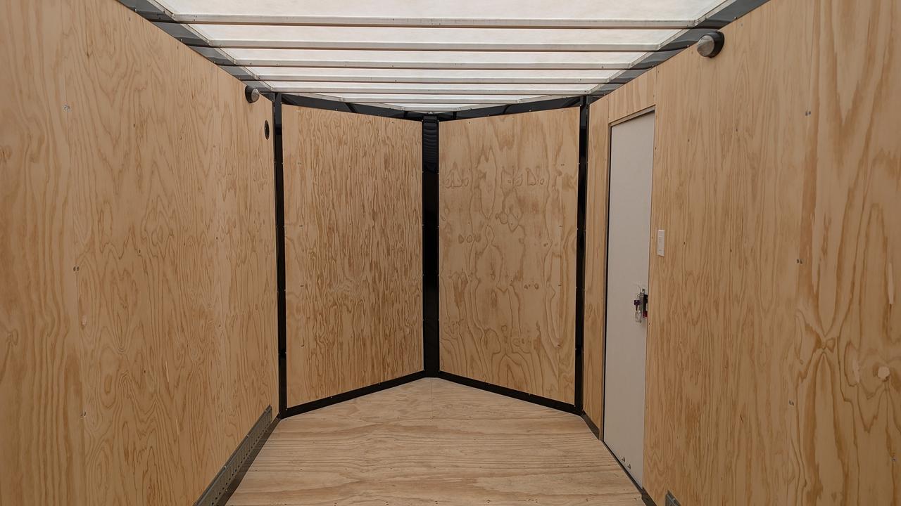 2026 Canadian Trailer Company 7x16 V-Nose Cargo Trailer Aluminum Tandem Axle Photo3